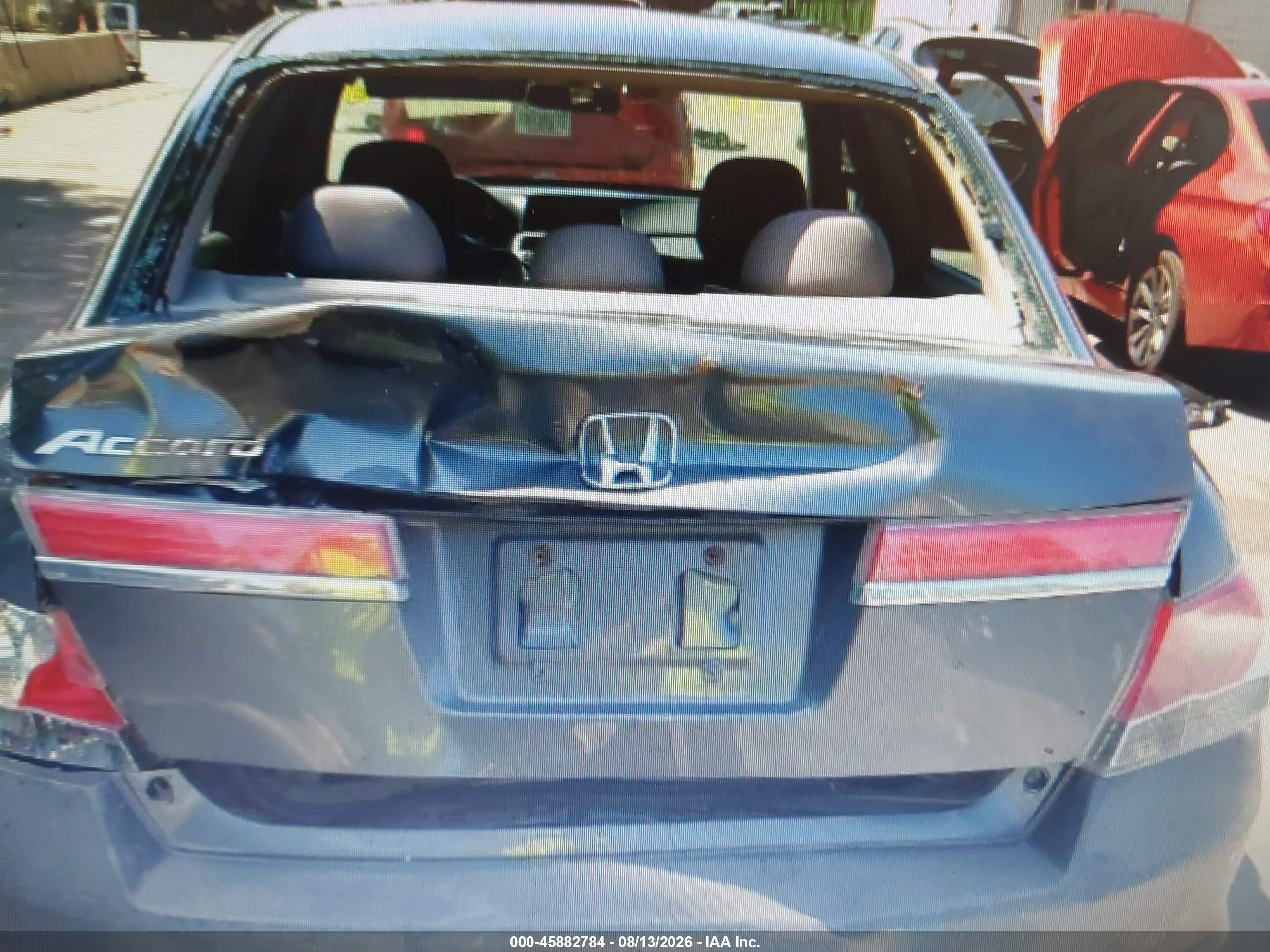 2012 Honda Accord 2.4 Lx-p Серый vin: 1HGCP2F4XCA074637
