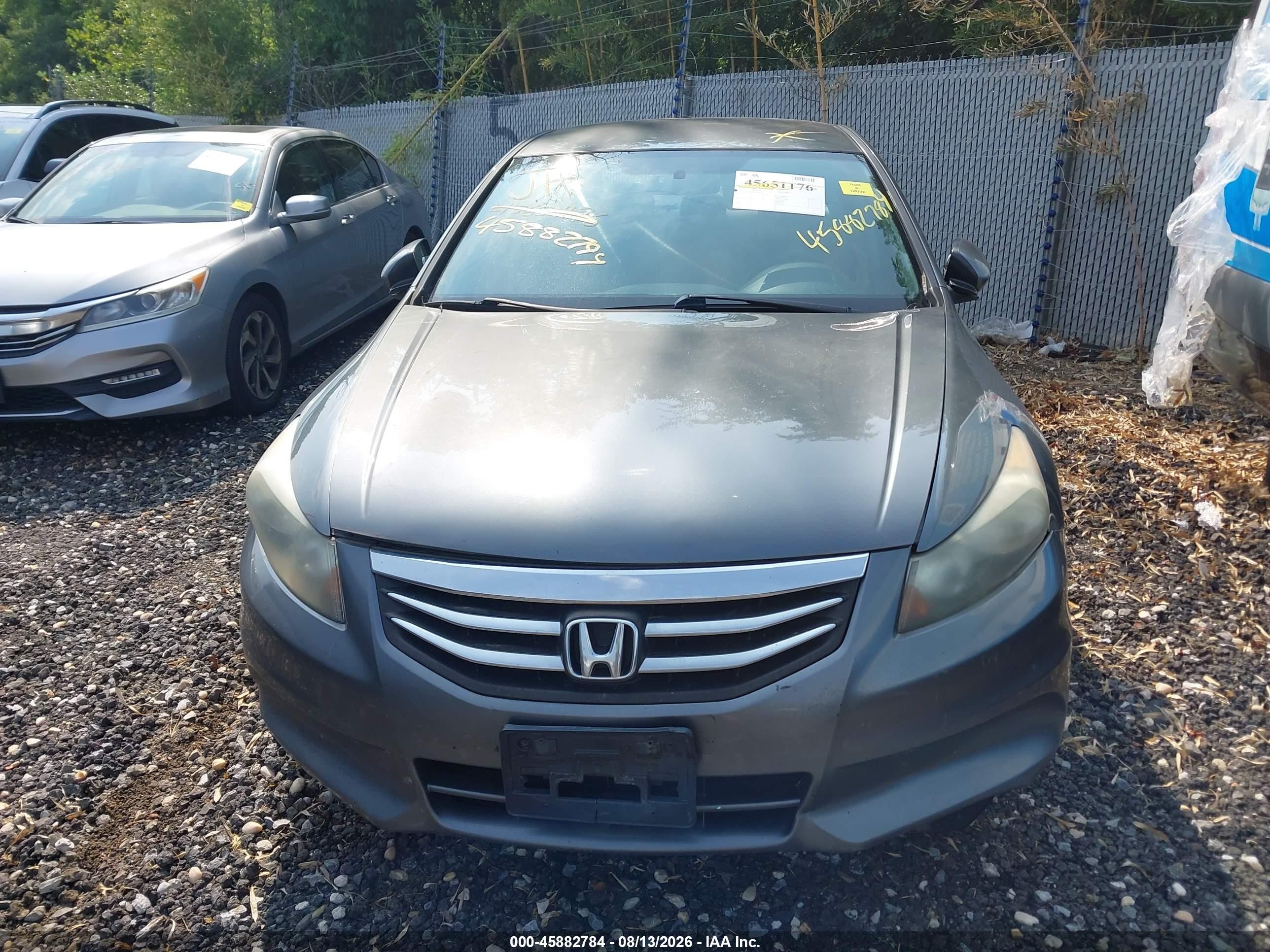2012 Honda Accord 2.4 Lx-p Серый vin: 1HGCP2F4XCA074637