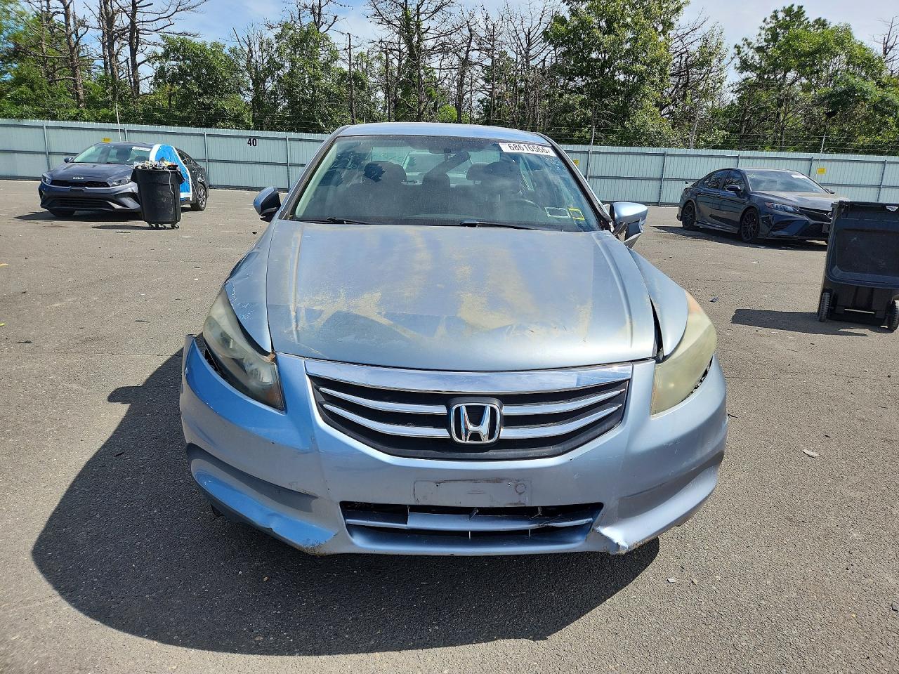 2012 Honda Accord Lxp Blue vin: 1HGCP2F4XCA076307