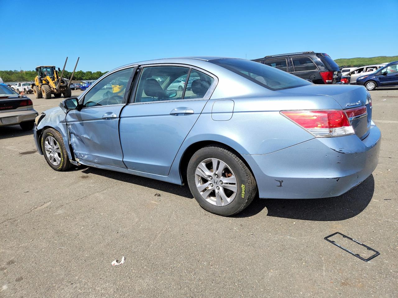 2012 Honda Accord Lxp Blue vin: 1HGCP2F4XCA076307