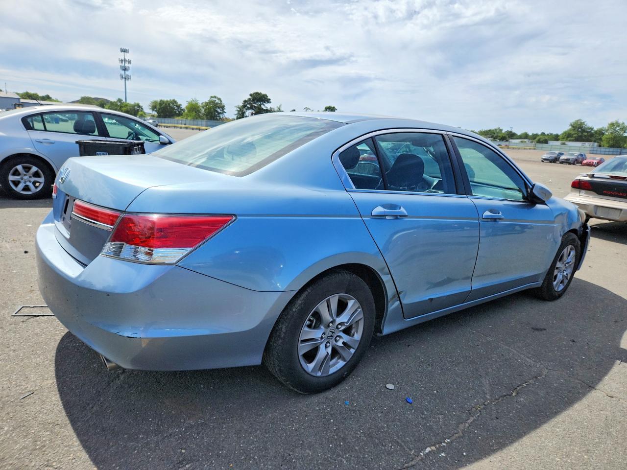 2012 Honda Accord Lxp Blue vin: 1HGCP2F4XCA076307