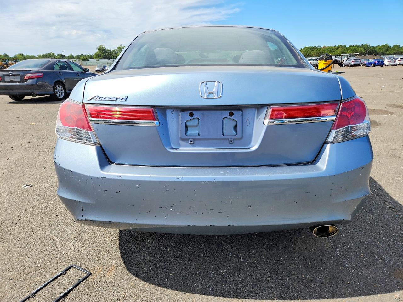 2012 Honda Accord Lxp Blue vin: 1HGCP2F4XCA076307