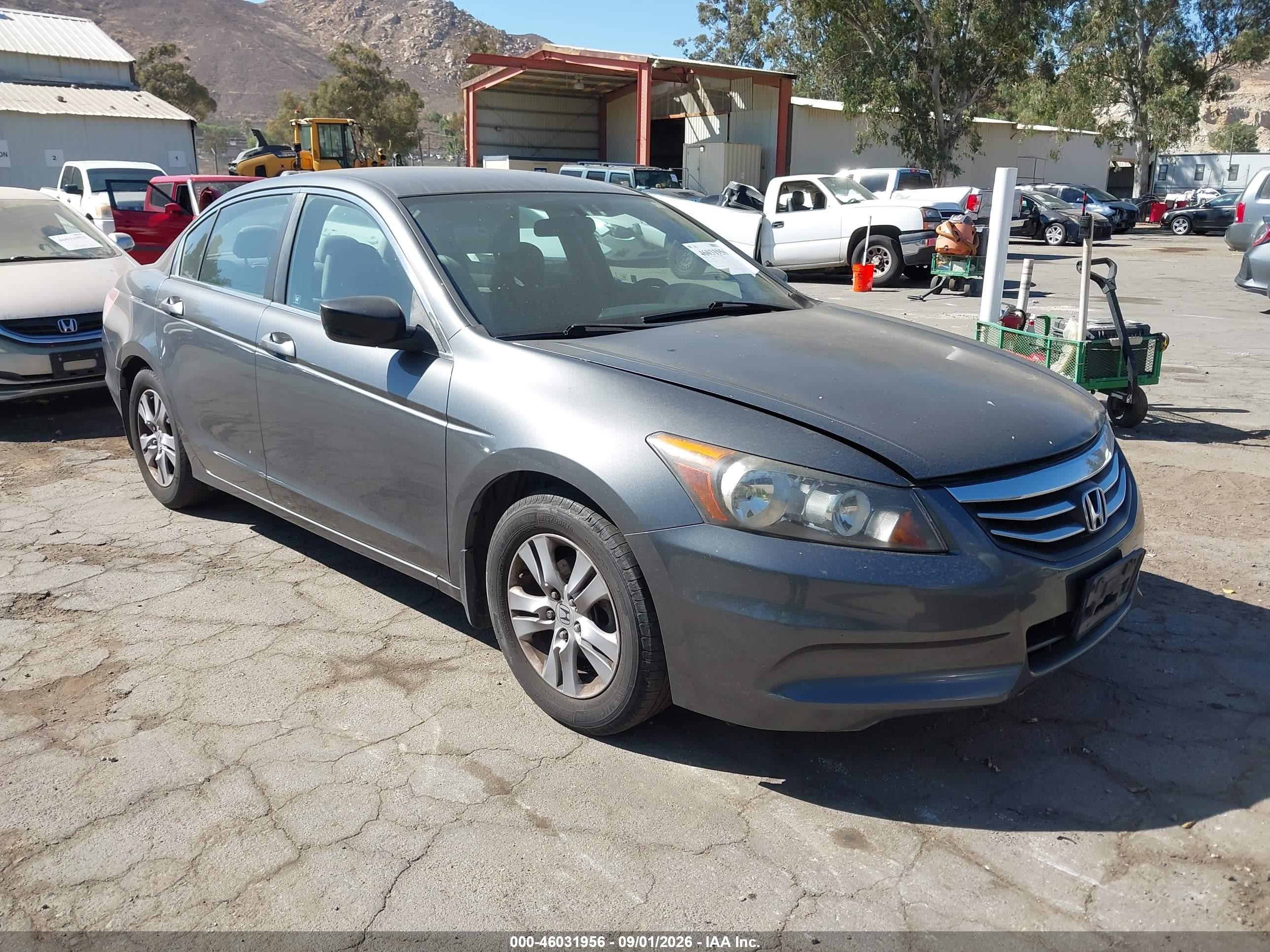 2012 Honda Accord 2.4 Lx-p Серый vin: 1HGCP2F4XCA184359
