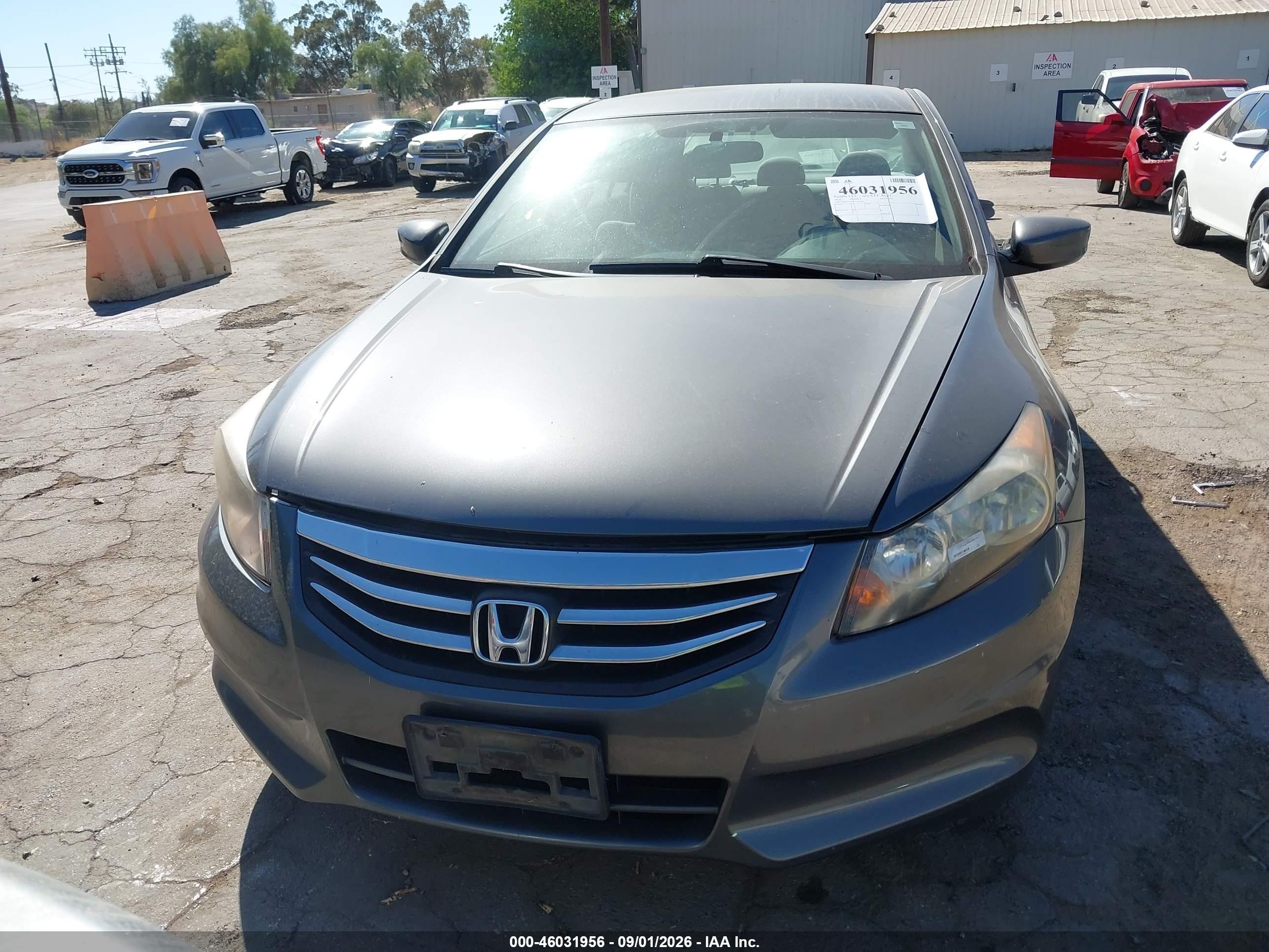 2012 Honda Accord 2.4 Lx-p Gray vin: 1HGCP2F4XCA184359