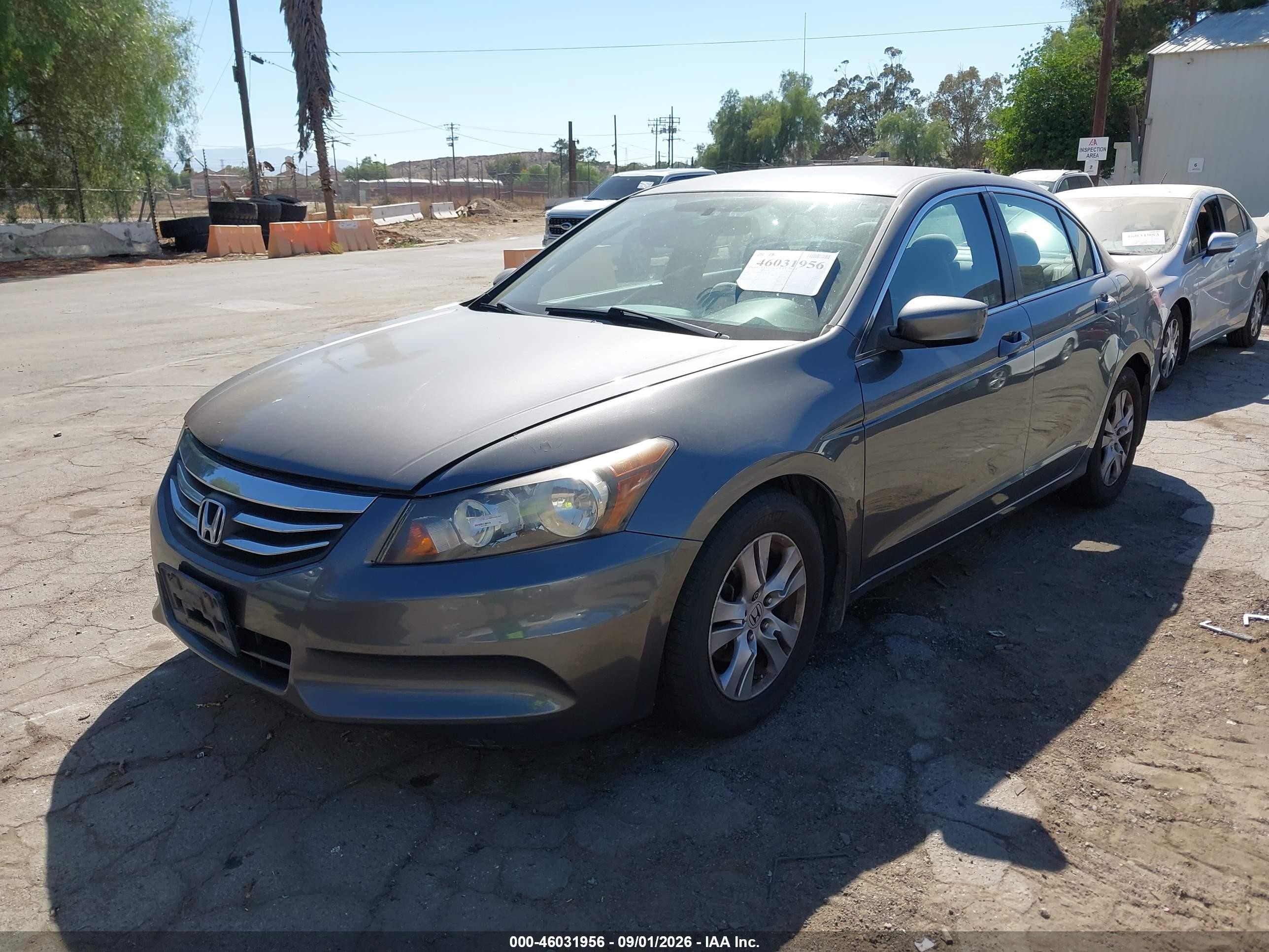 2012 Honda Accord 2.4 Lx-p Gray vin: 1HGCP2F4XCA184359