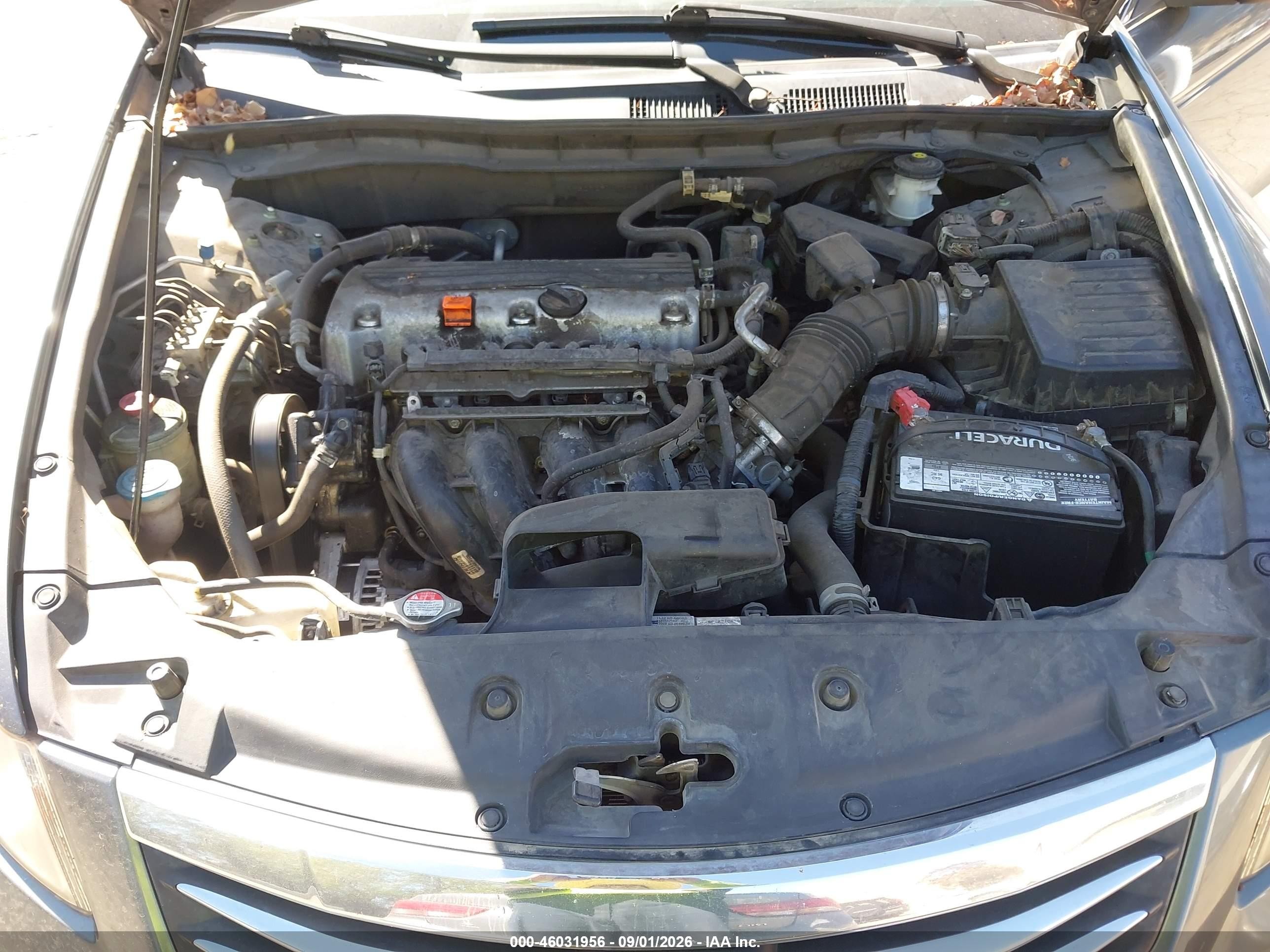 2012 Honda Accord 2.4 Lx-p Gray vin: 1HGCP2F4XCA184359