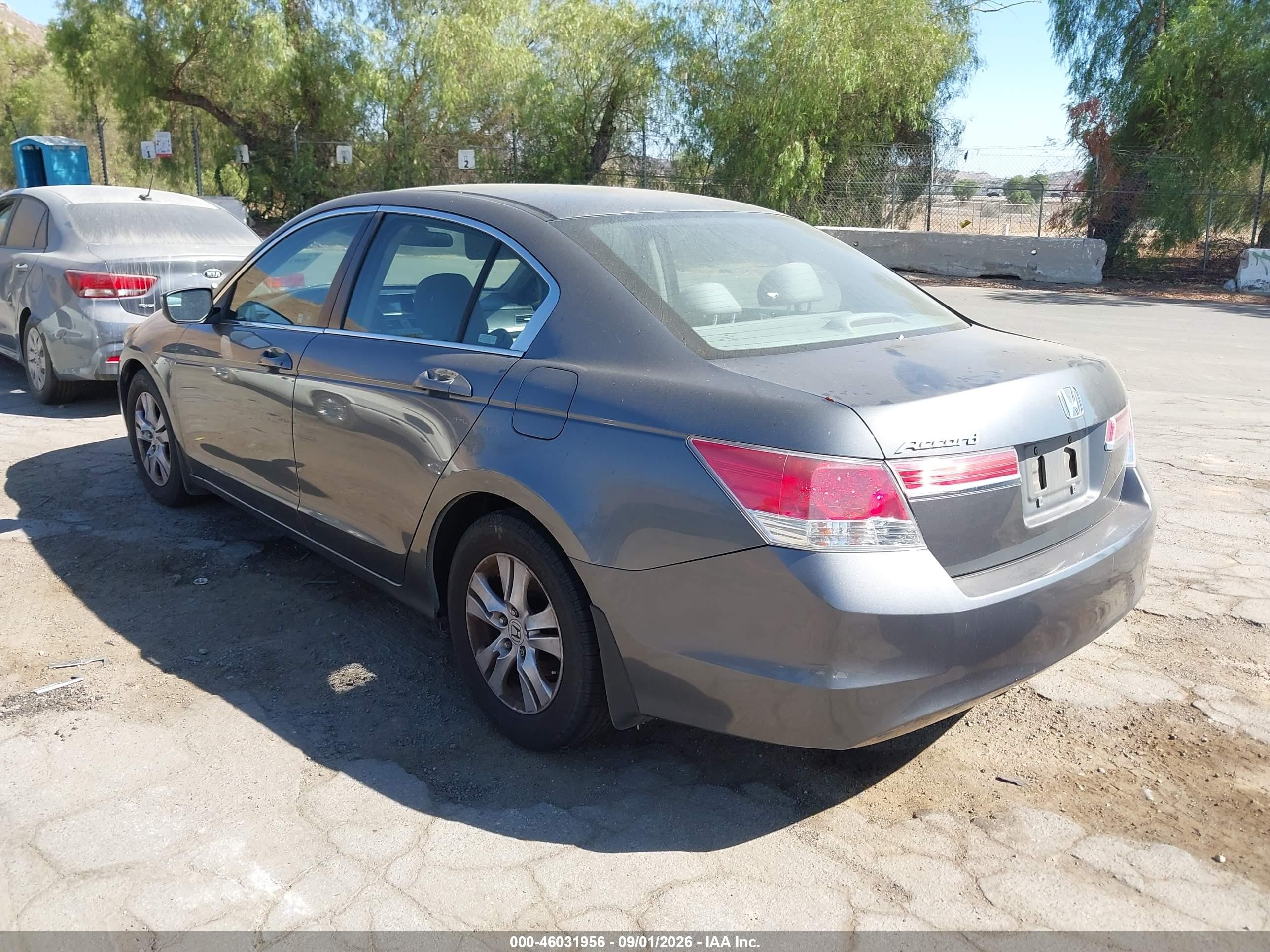 2012 Honda Accord 2.4 Lx-p Gray vin: 1HGCP2F4XCA184359