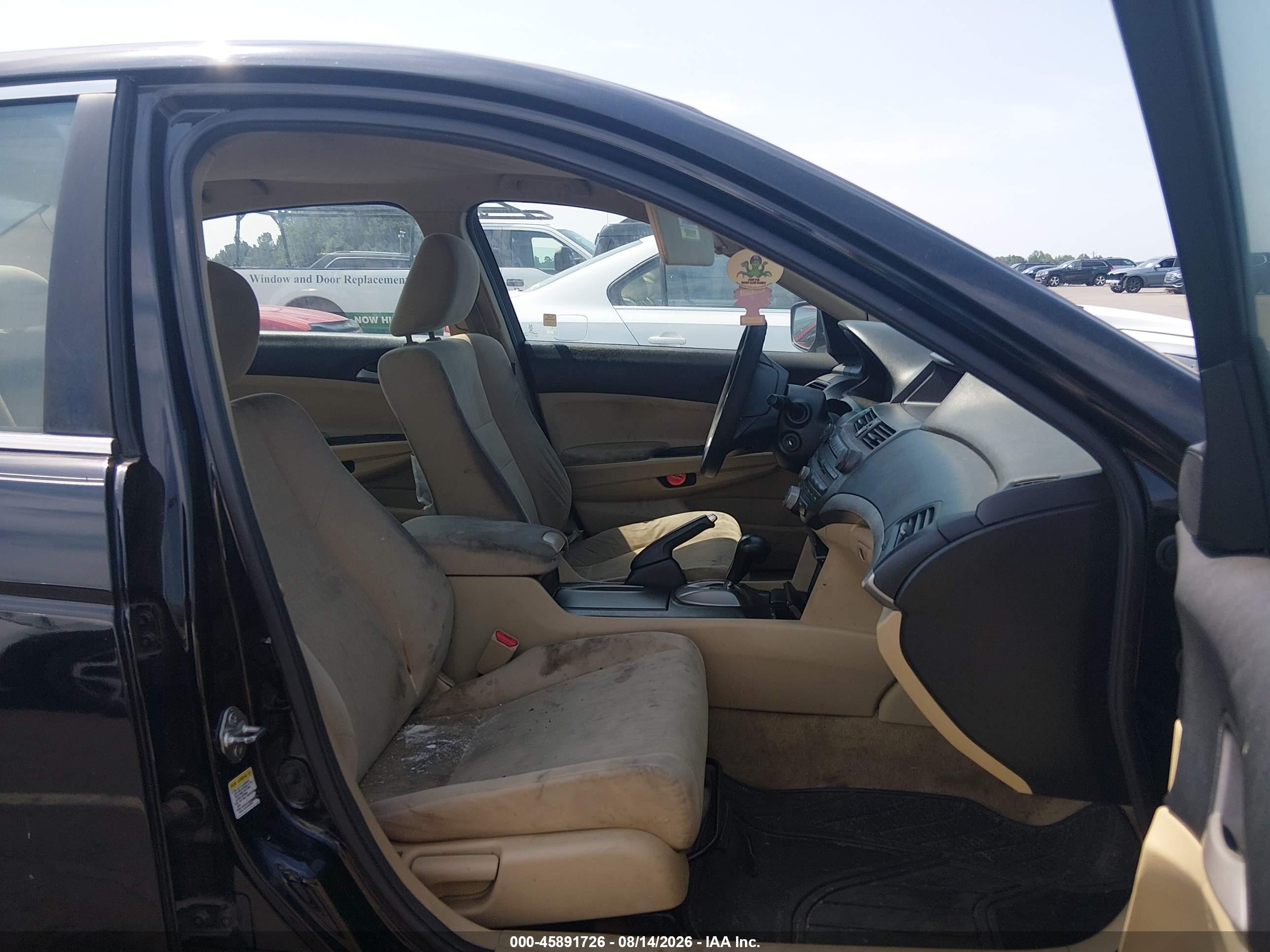 2012 Honda Accord 2.4 Lx-p Черный vin: 1HGCP2F4XCA194504