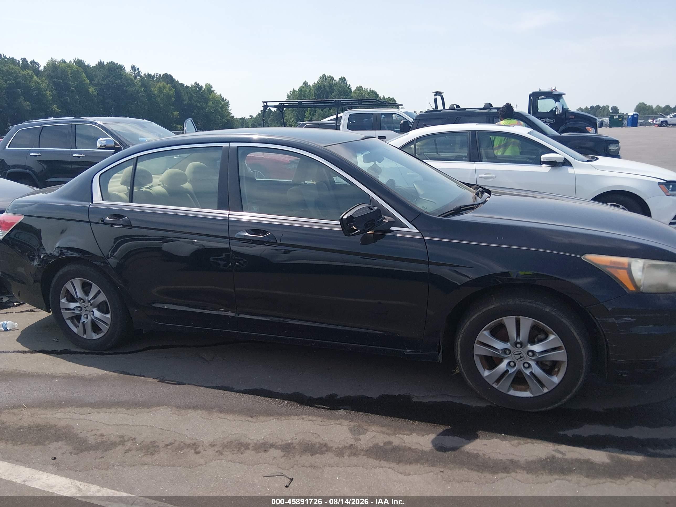 2012 Honda Accord 2.4 Lx-p Черный vin: 1HGCP2F4XCA194504