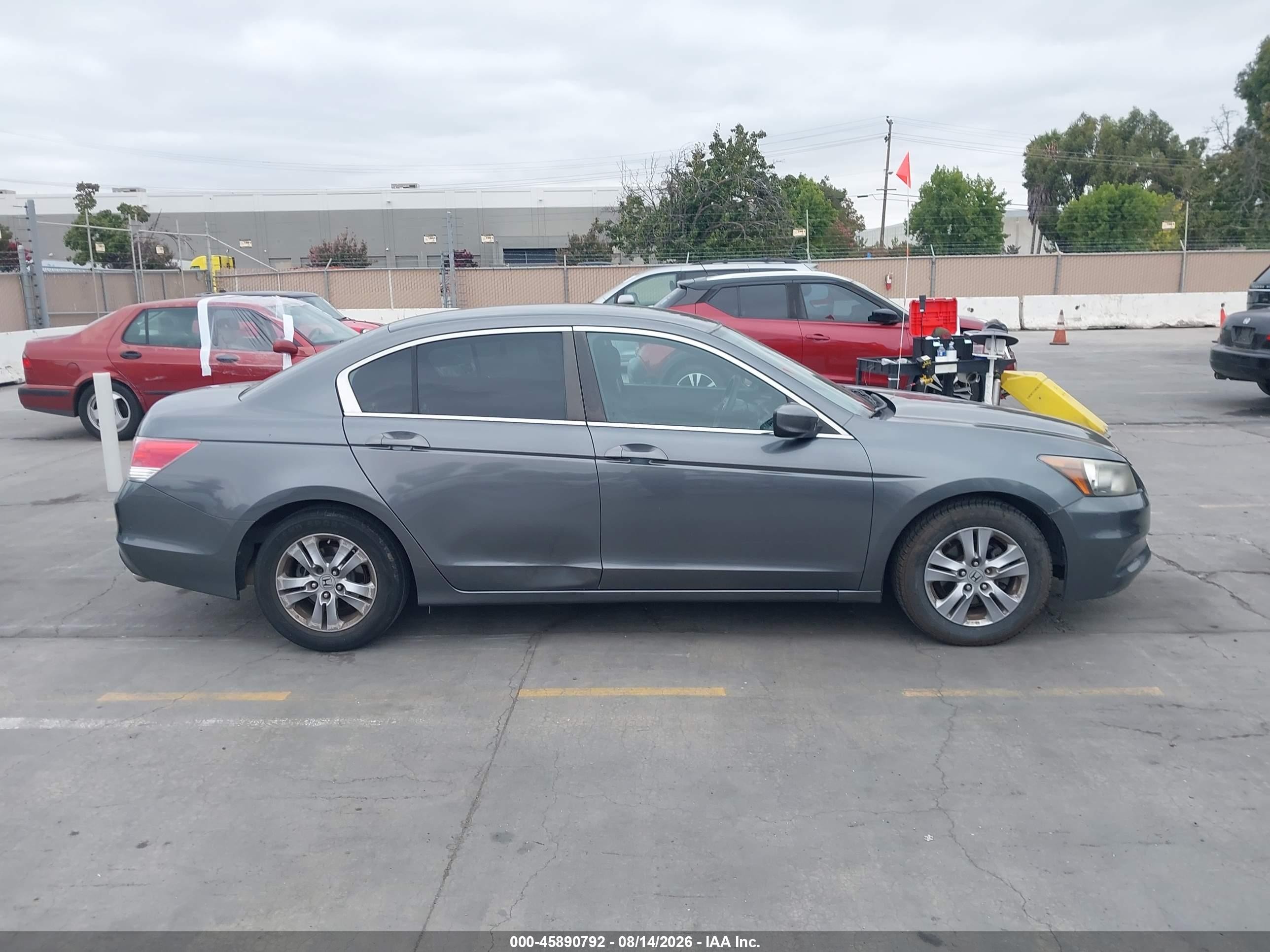 2012 Honda Accord 2.4 Lx-p Серый vin: 1HGCP2F4XCA199041