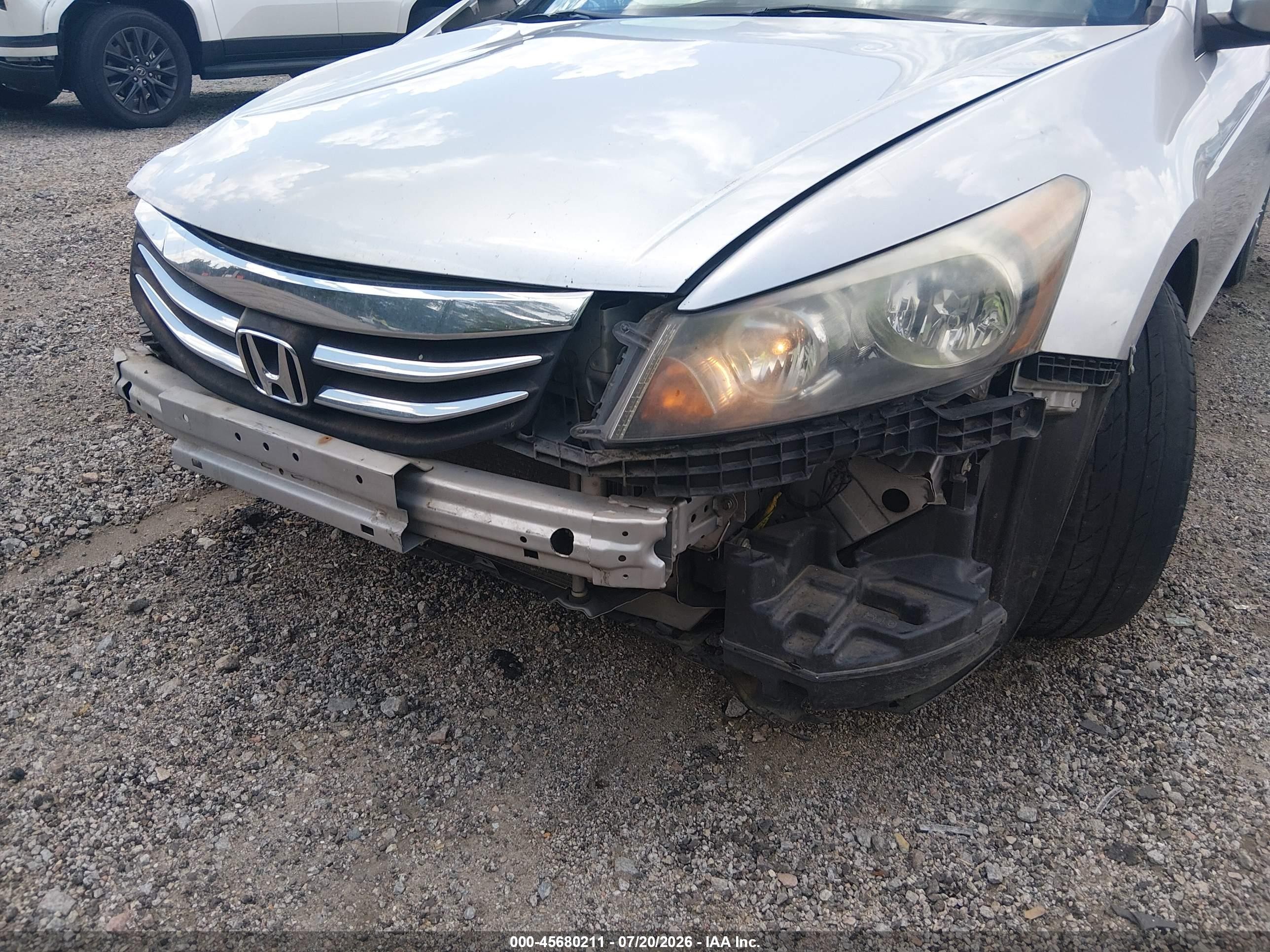 2012 Honda Accord 2.4 Lx-p Серый vin: 1HGCP2F4XCA222818