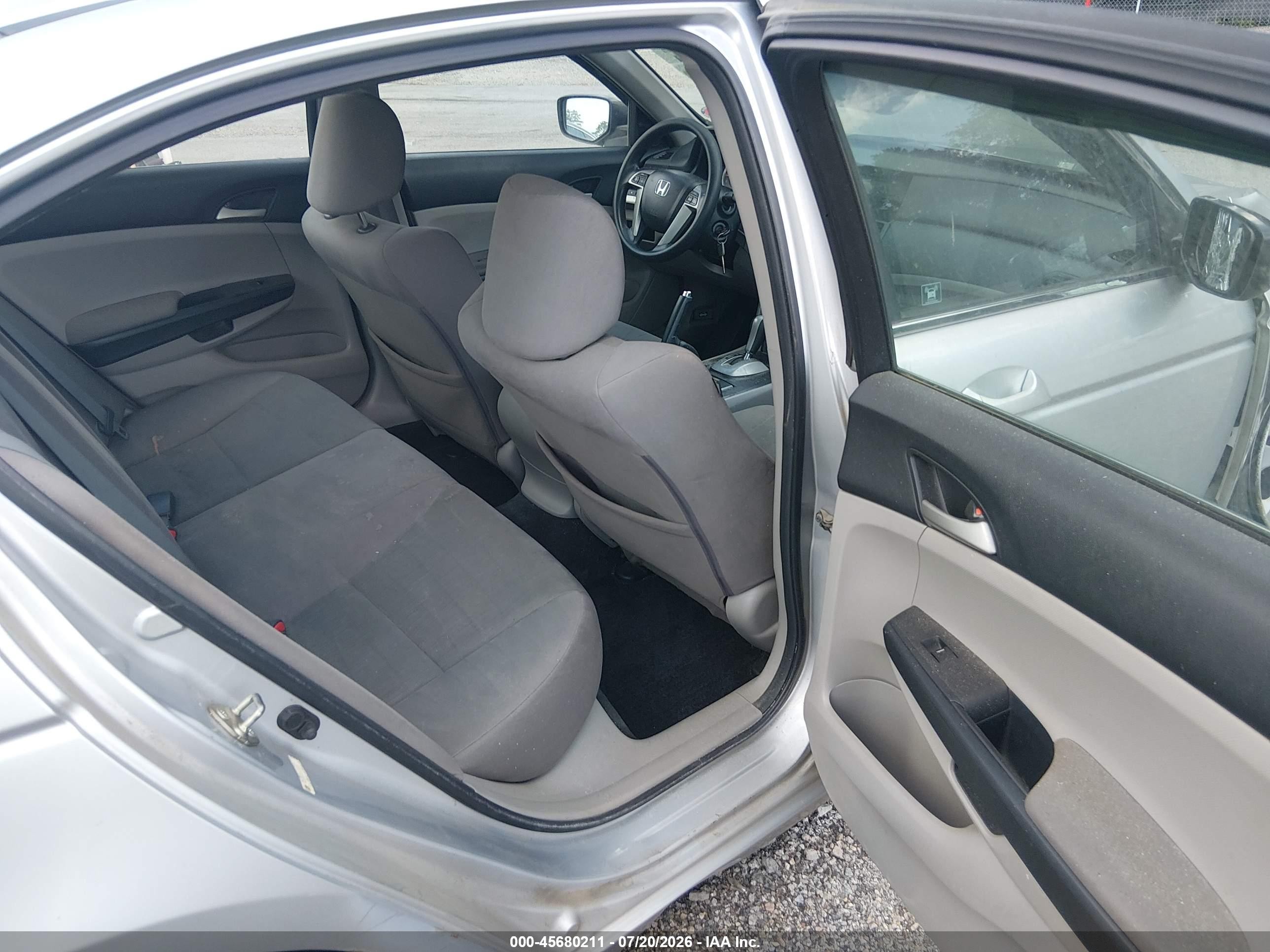 2012 Honda Accord 2.4 Lx-p Серый vin: 1HGCP2F4XCA222818