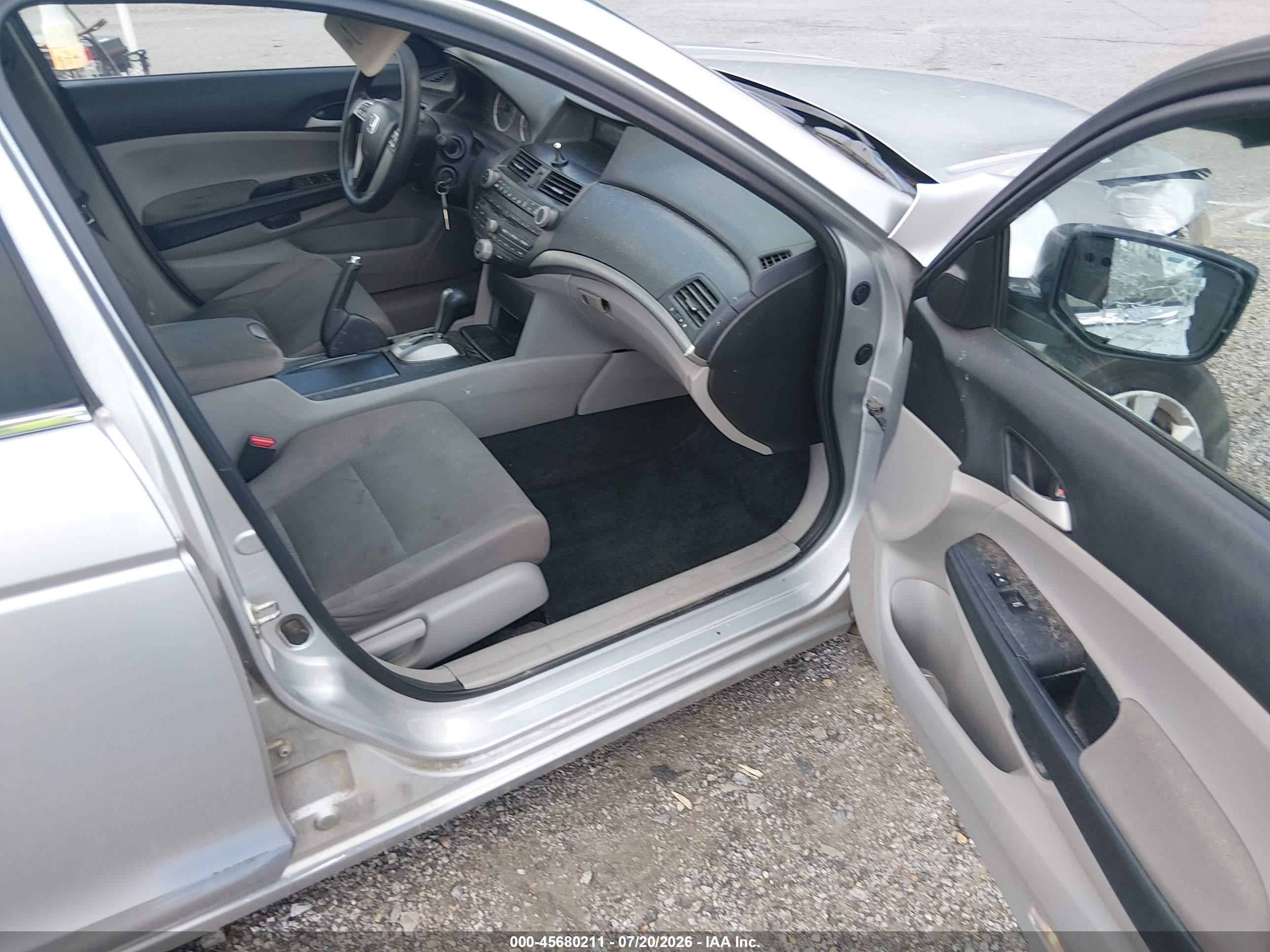 2012 Honda Accord 2.4 Lx-p Серый vin: 1HGCP2F4XCA222818