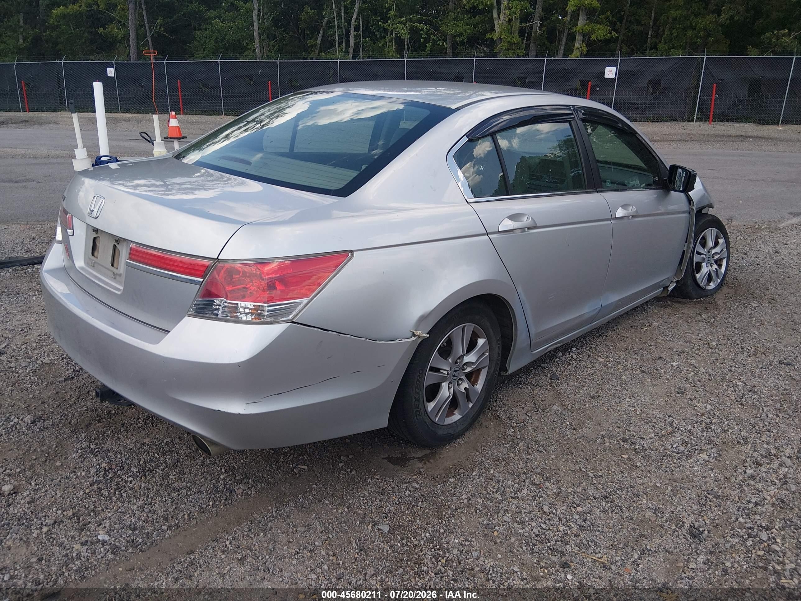 2012 Honda Accord 2.4 Lx-p Серый vin: 1HGCP2F4XCA222818