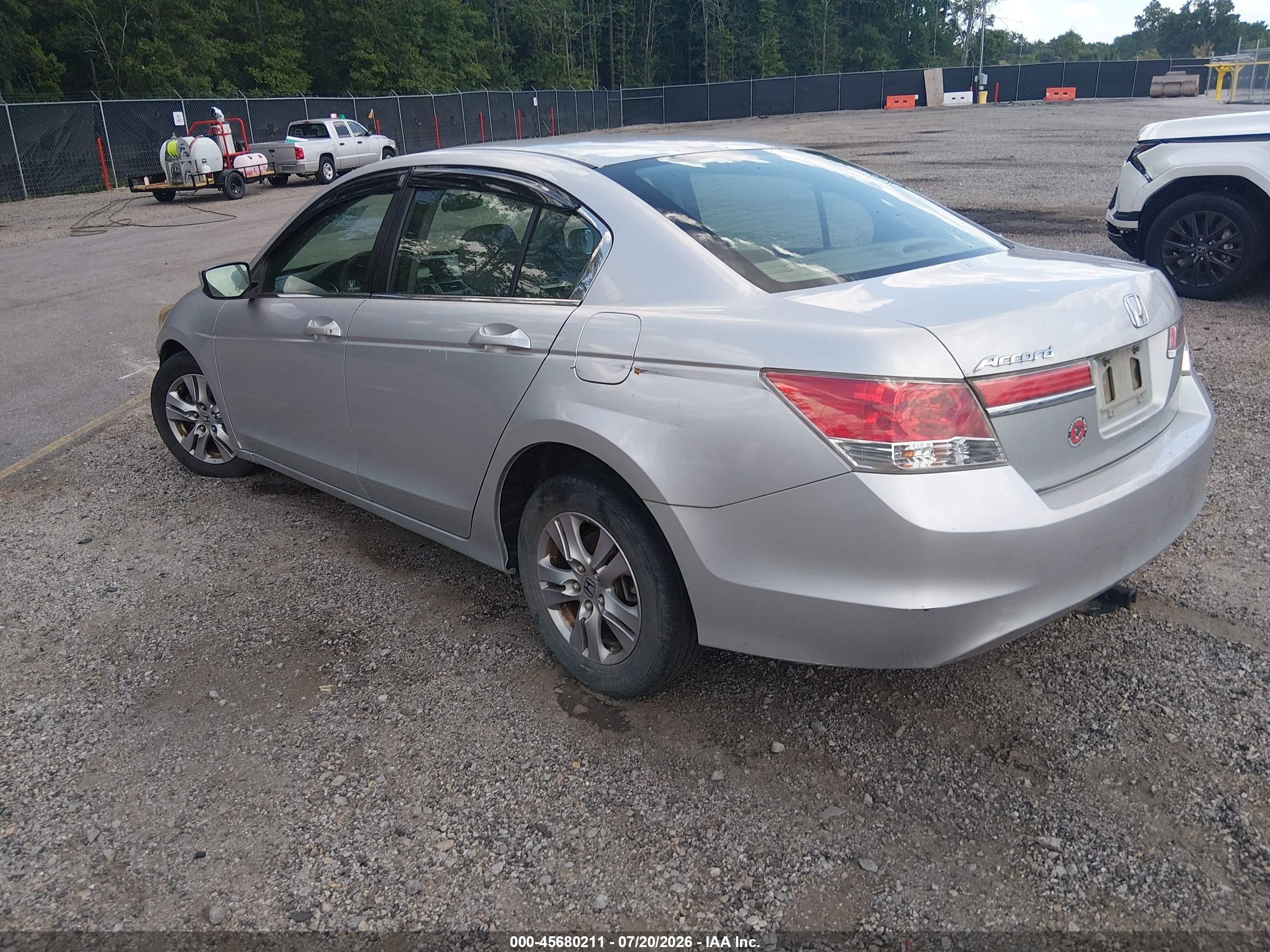 2012 Honda Accord 2.4 Lx-p Серый vin: 1HGCP2F4XCA222818