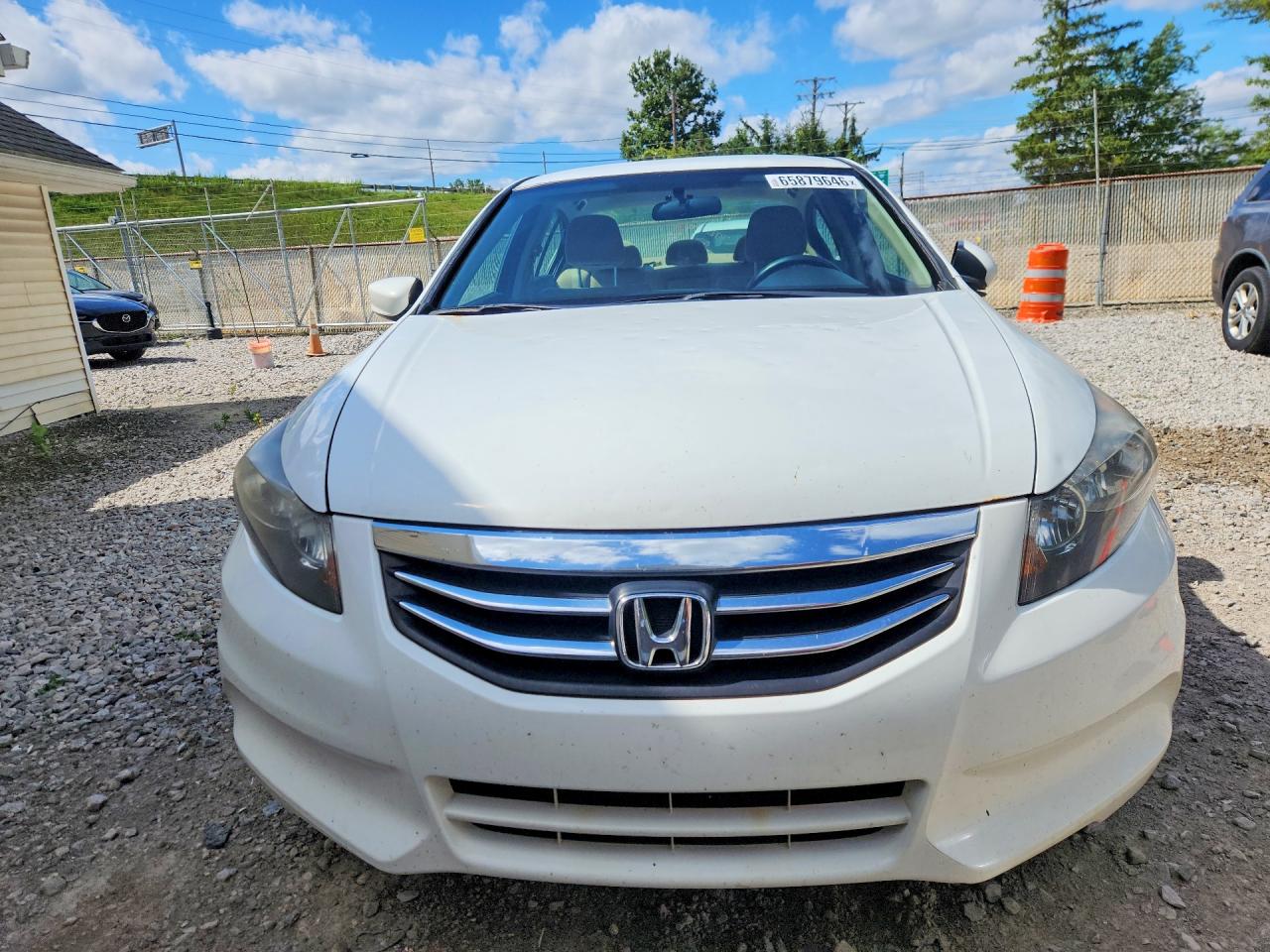 2012 Honda Accord Lxp White vin: 1HGCP2F4XCA235567