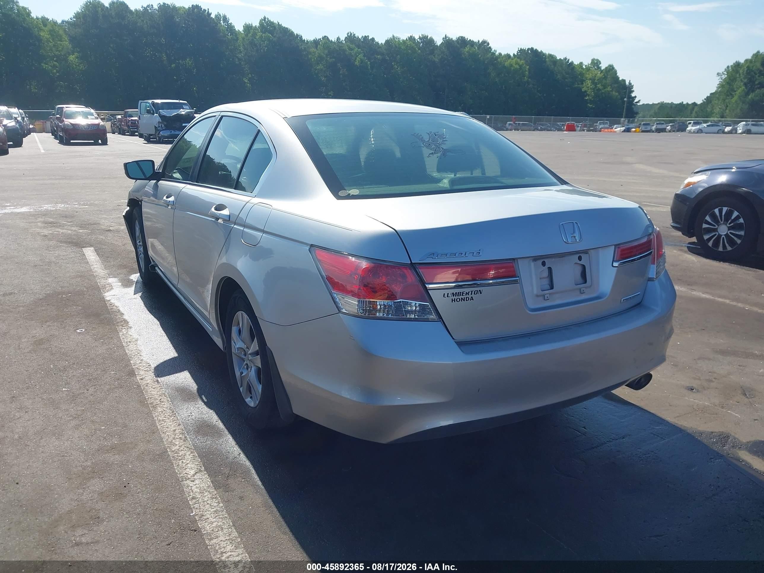 2011 Honda Accord 2.4 Se Silver vin: 1HGCP2F60BA000921