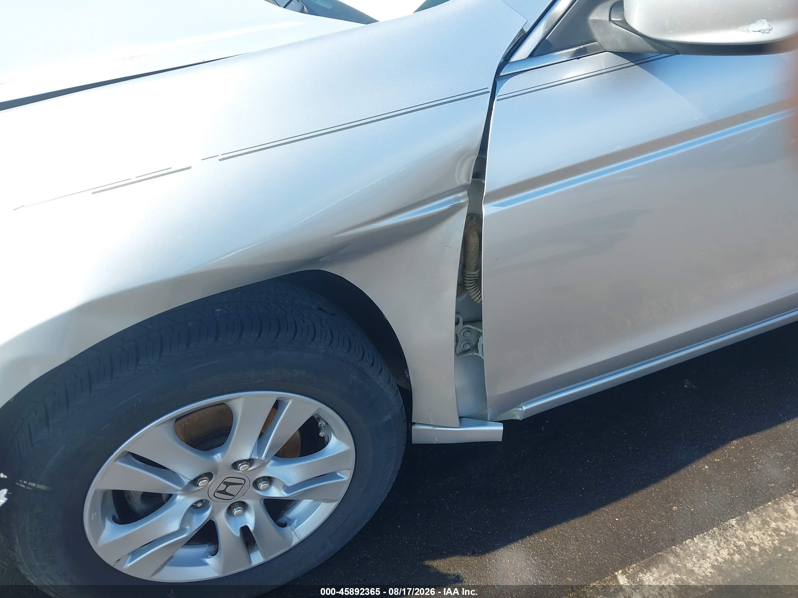 2011 Honda Accord 2.4 Se Silver vin: 1HGCP2F60BA000921