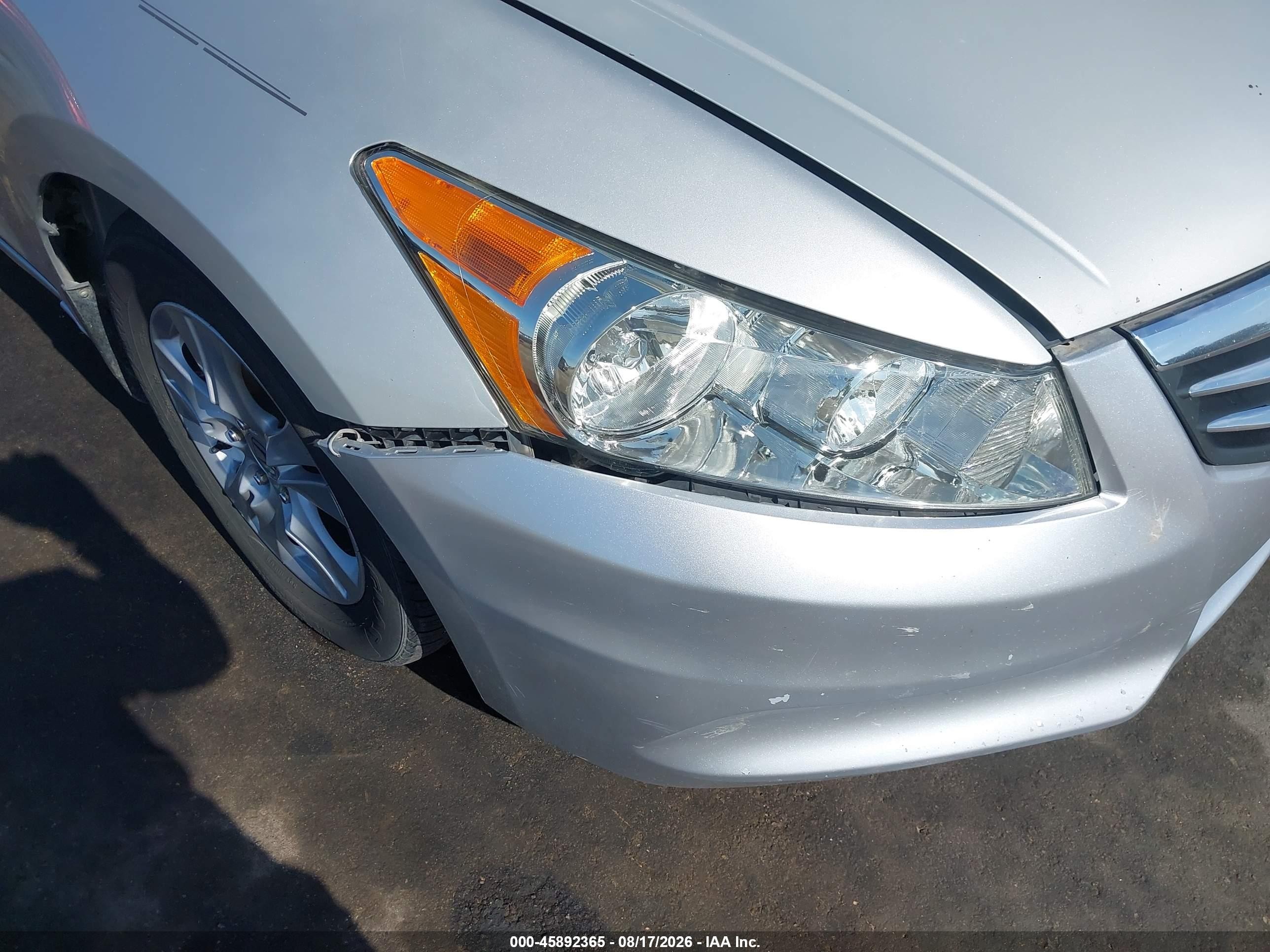 2011 Honda Accord 2.4 Se Silver vin: 1HGCP2F60BA000921