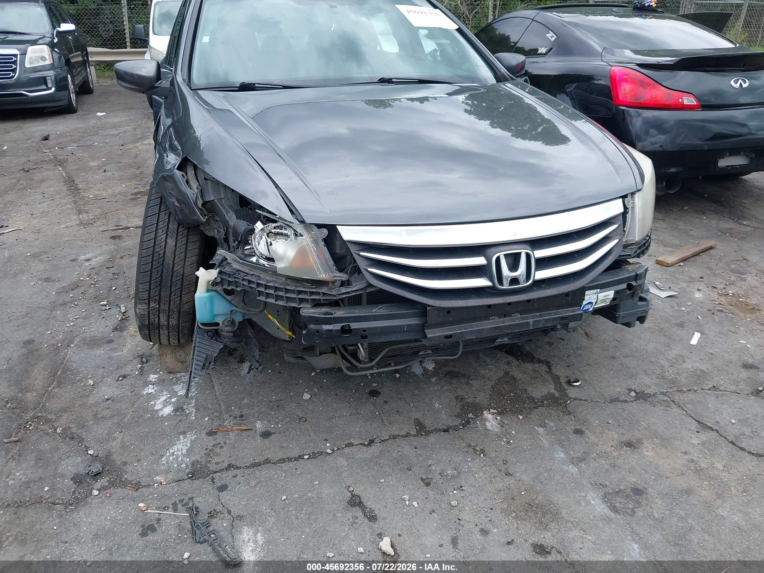 2011 Honda Accord 2.4 Se Silver vin: 1HGCP2F60BA010168