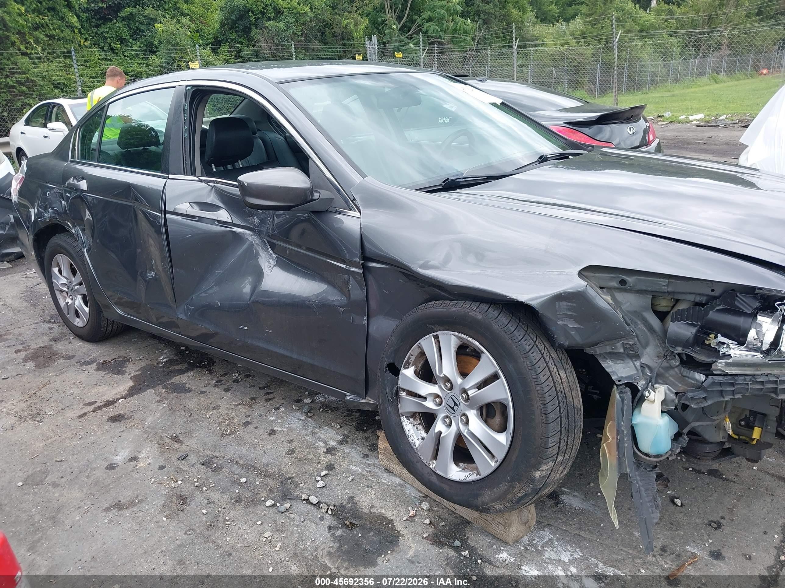 2011 Honda Accord 2.4 Se Silver vin: 1HGCP2F60BA010168