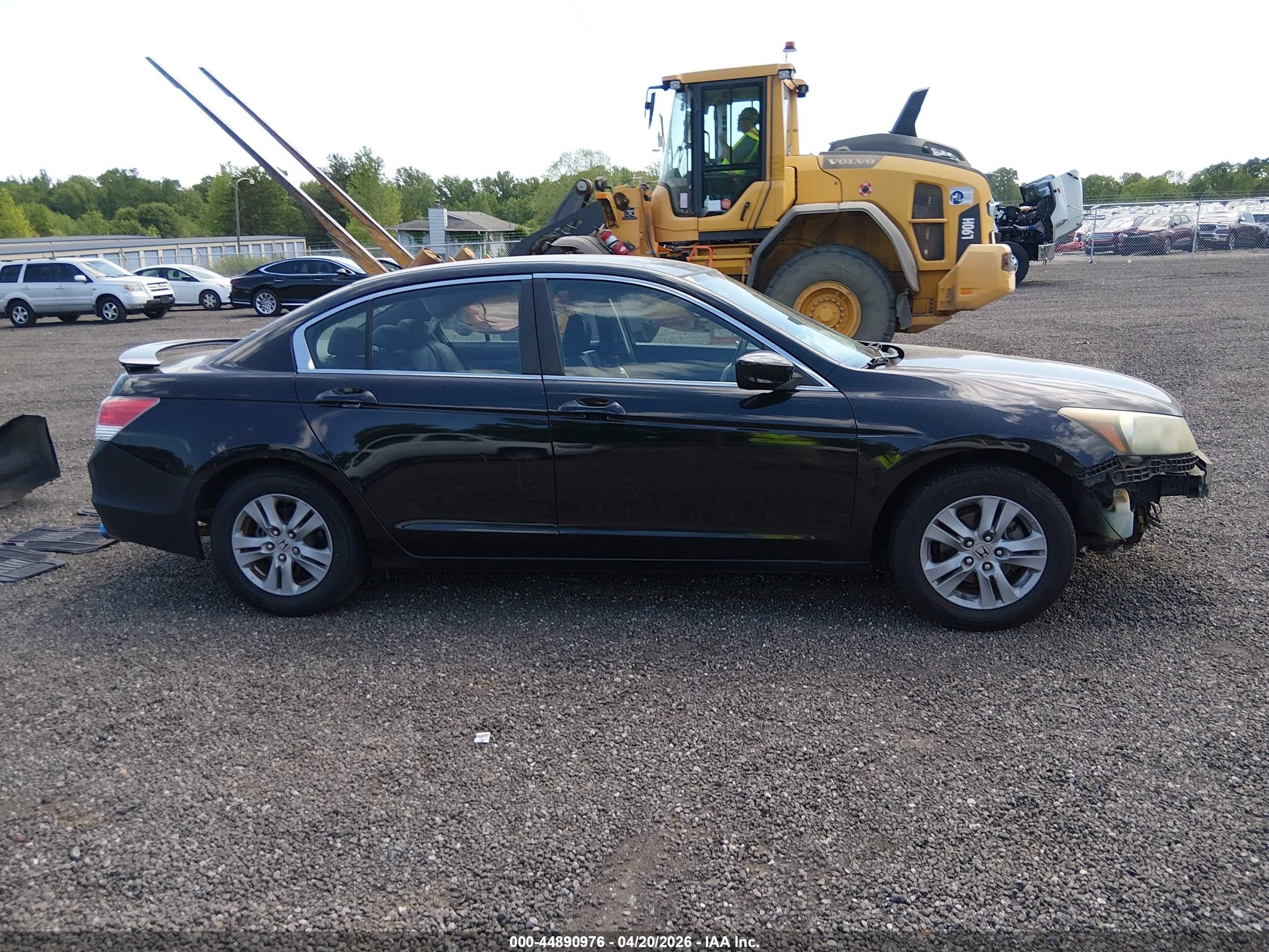 2011 Honda Accord 2.4 Se Black vin: 1HGCP2F60BA031098