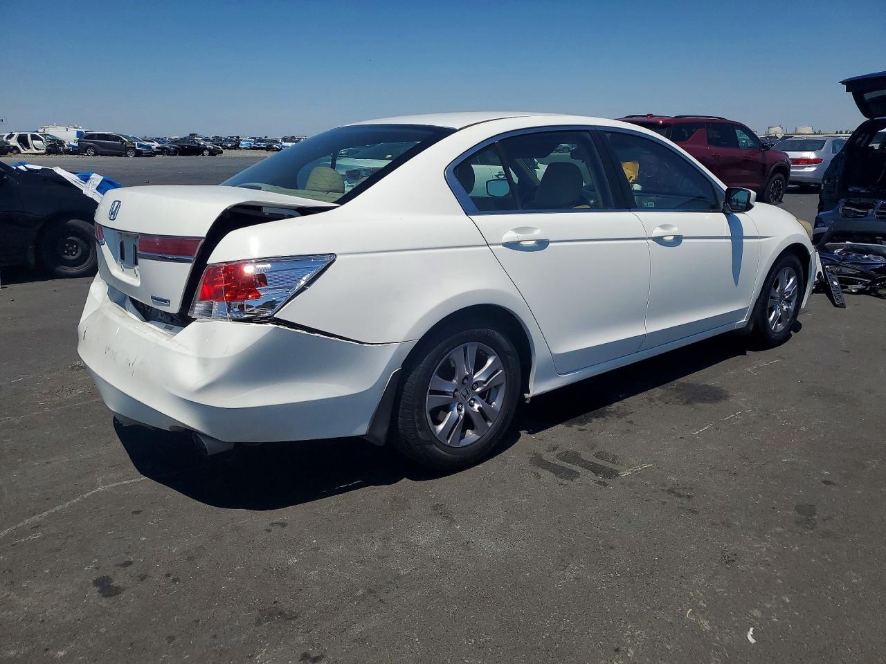 2011 Honda Accord Se White vin: 1HGCP2F60BA041081