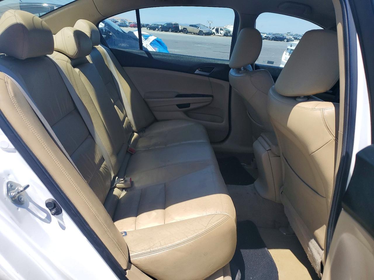 2011 Honda Accord Se White vin: 1HGCP2F60BA041081