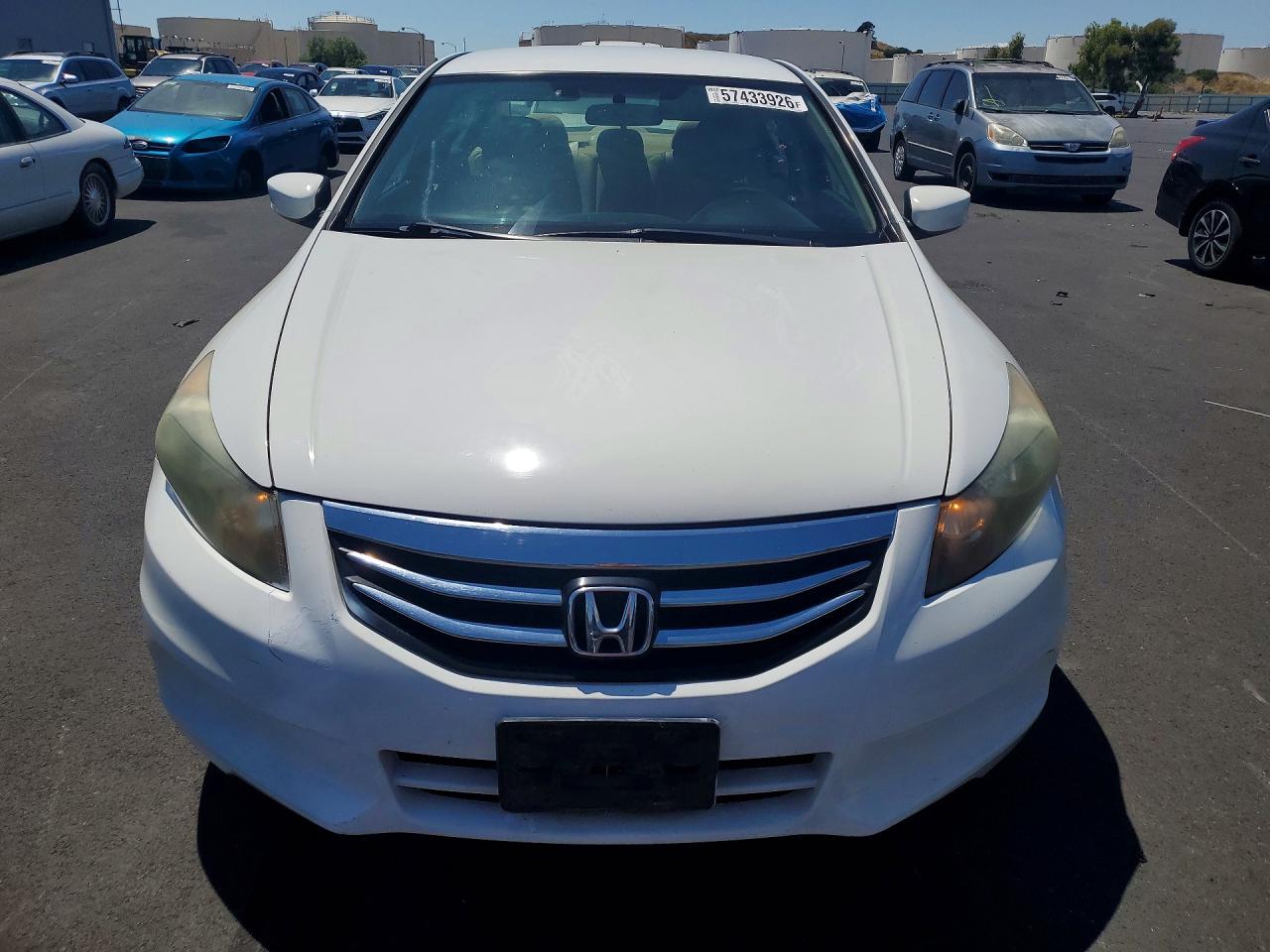 2011 Honda Accord Se White vin: 1HGCP2F60BA041081