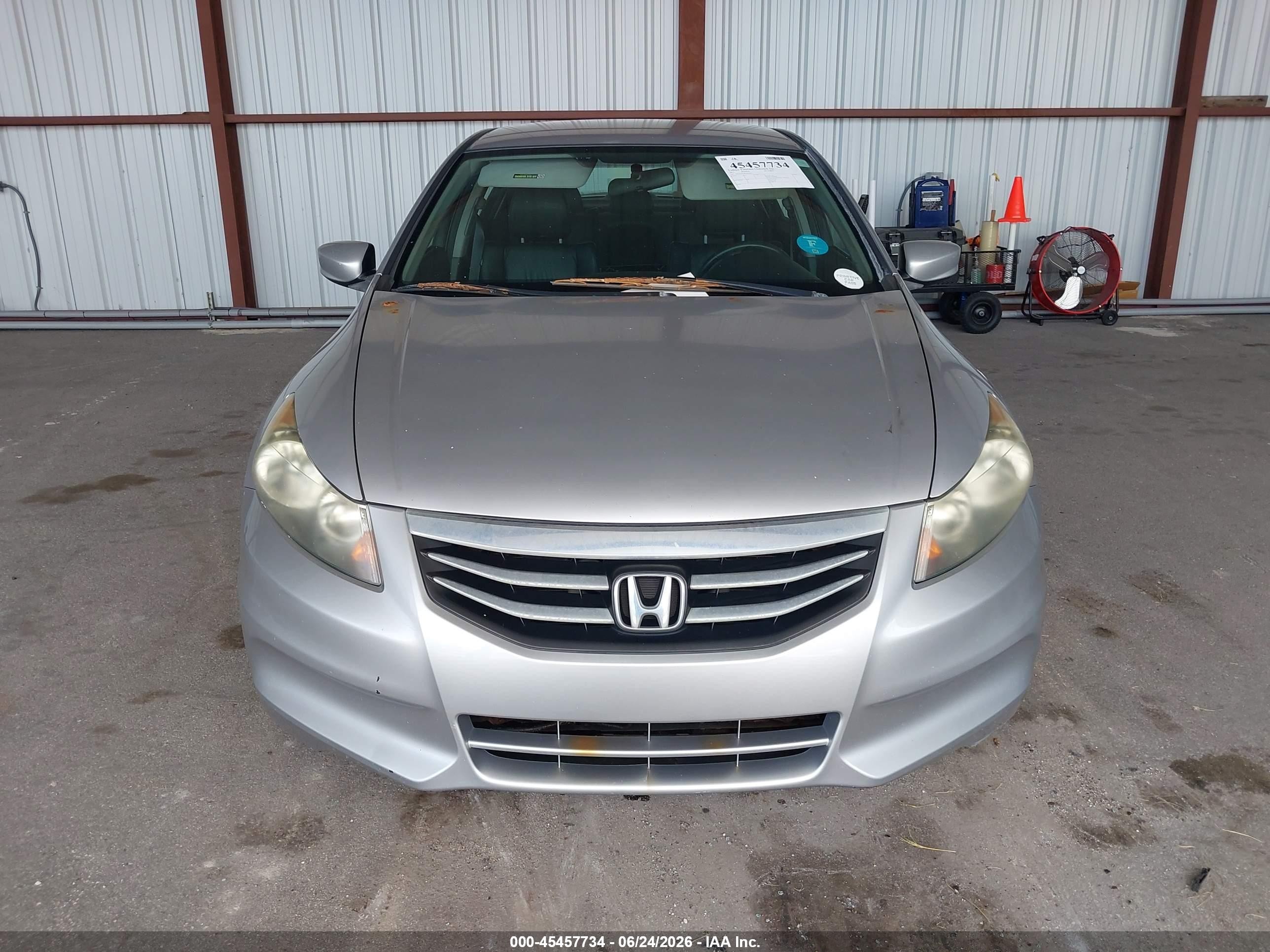 2011 Honda Accord 2.4 Se Silver vin: 1HGCP2F60BA062643