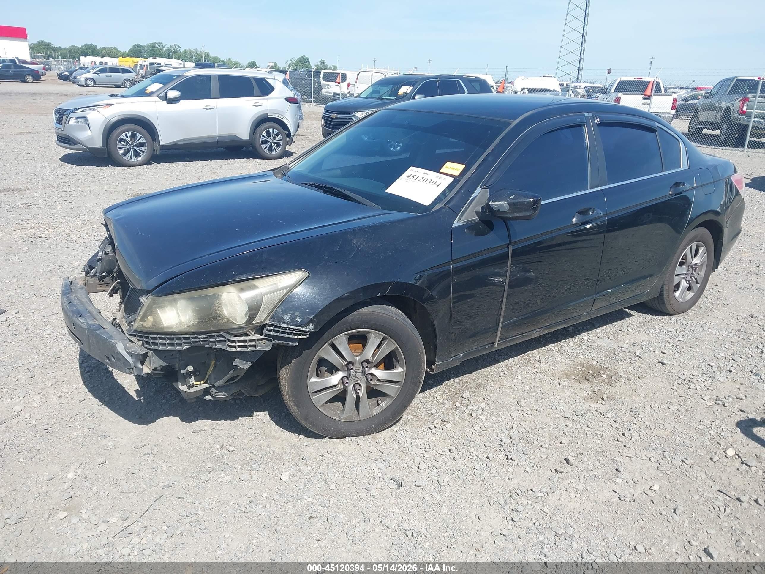 2011 Honda Accord 2.4 Se Black vin: 1HGCP2F60BA069480