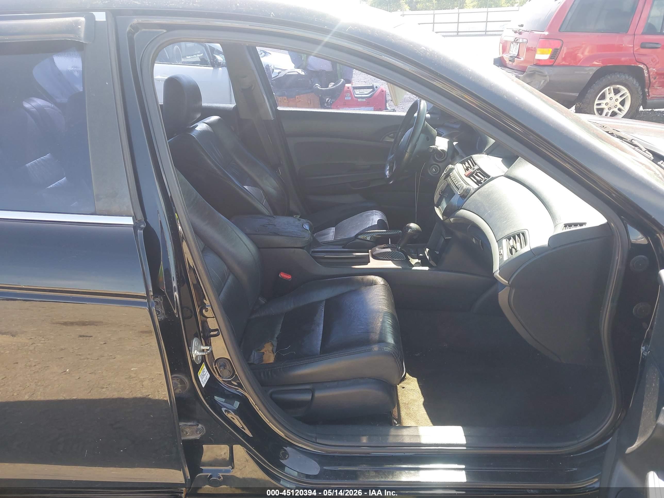 2011 Honda Accord 2.4 Se Black vin: 1HGCP2F60BA069480