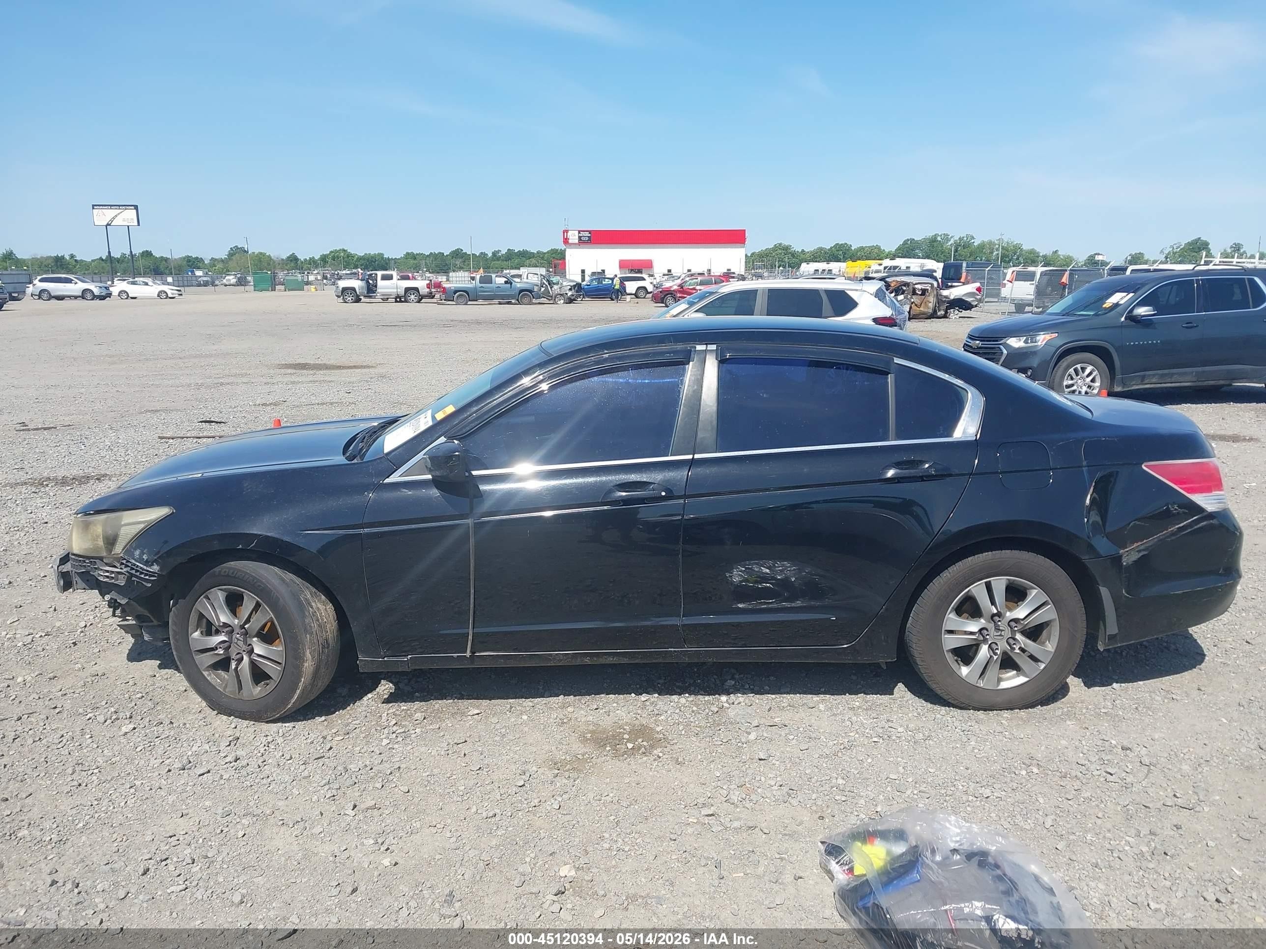 2011 Honda Accord 2.4 Se Black vin: 1HGCP2F60BA069480