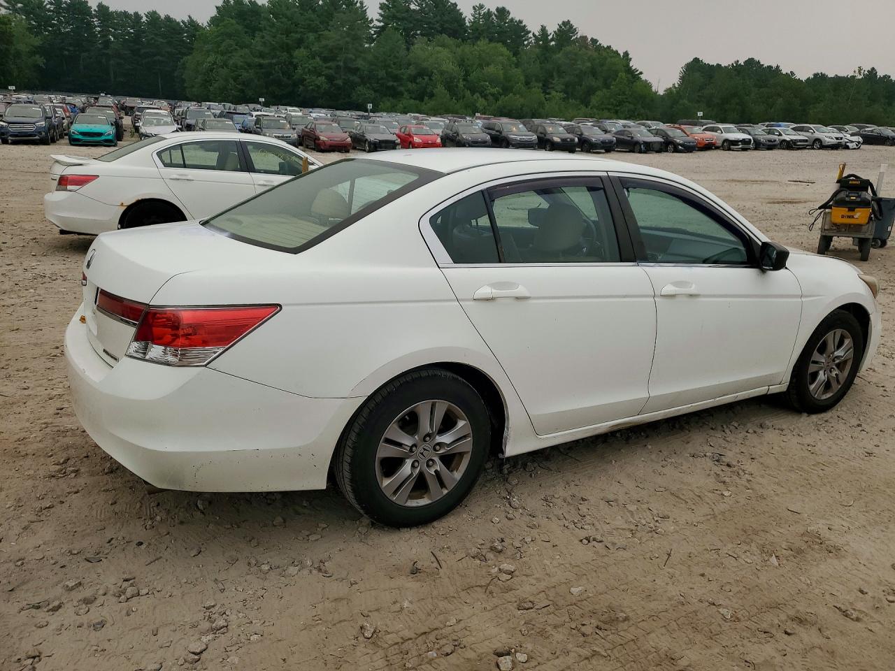 2011 Honda Accord Se White vin: 1HGCP2F60BA083055