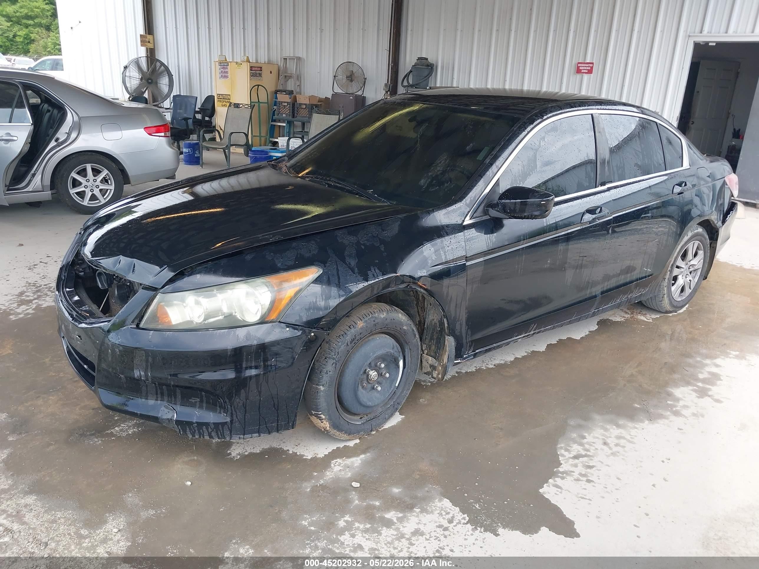 2011 Honda Accord 2.4 Se Black vin: 1HGCP2F60BA086537