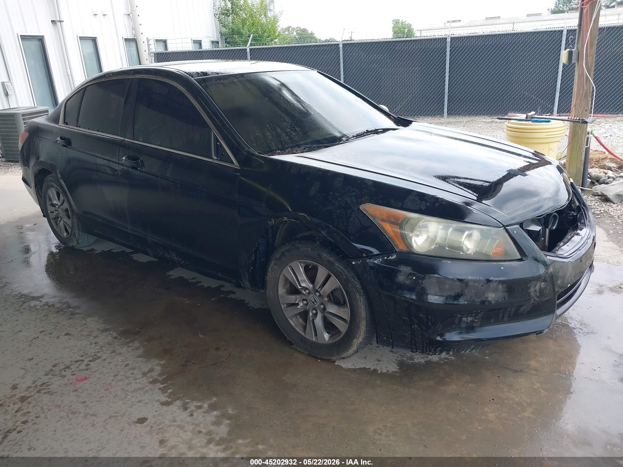 2011 Honda Accord 2.4 Se Black vin: 1HGCP2F60BA086537