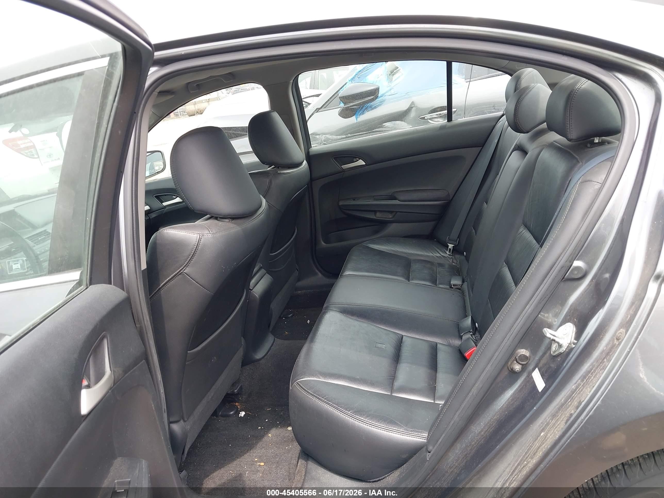 2011 Honda Accord 2.4 Se Серый vin: 1HGCP2F60BA091205