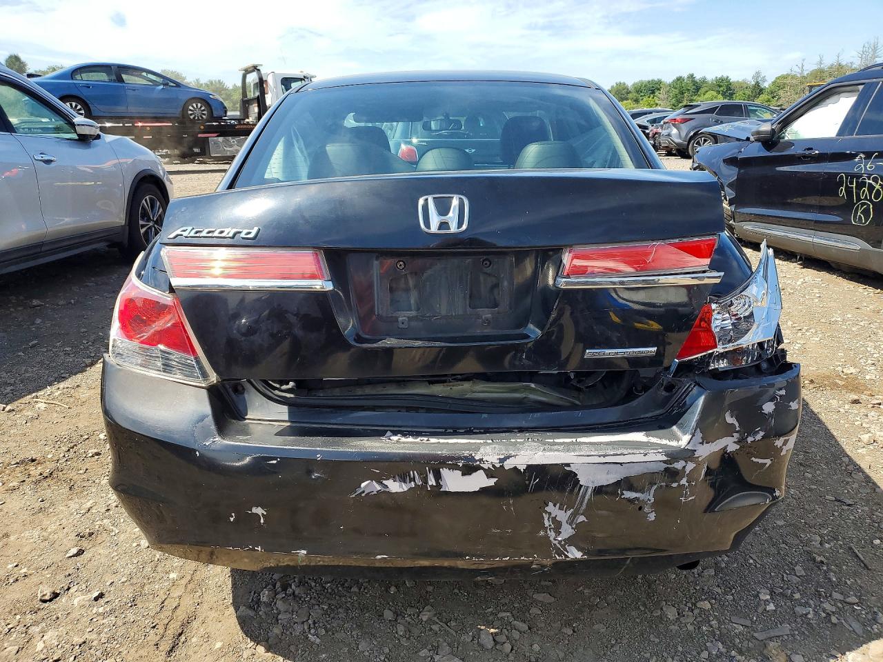 2011 Honda Accord Se Black vin: 1HGCP2F60BA091527