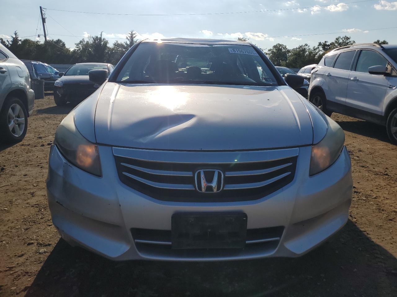 2011 Honda Accord Se Silver vin: 1HGCP2F60BA097487