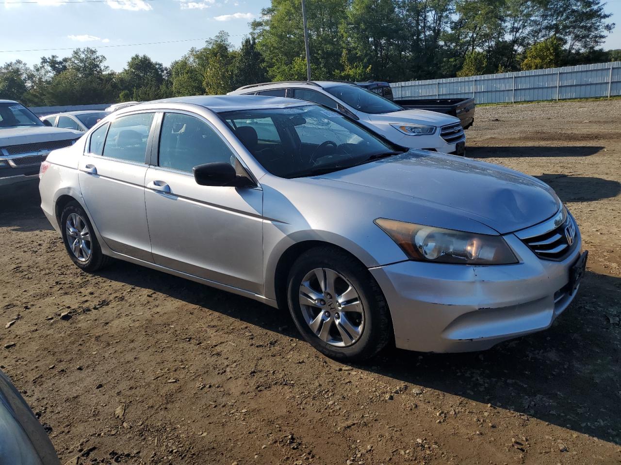 2011 Honda Accord Se Silver vin: 1HGCP2F60BA097487