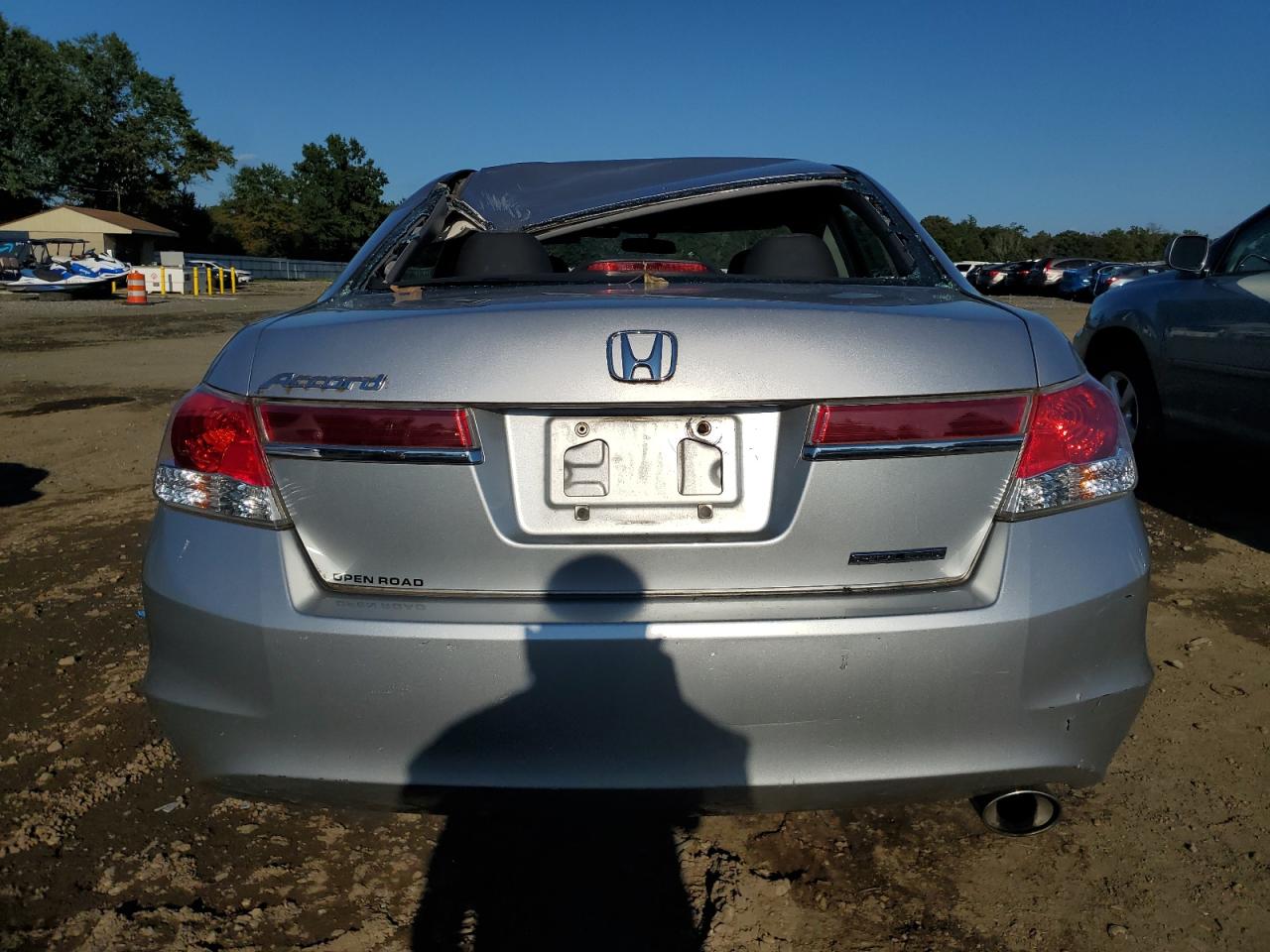 2011 Honda Accord Se Silver vin: 1HGCP2F60BA097487