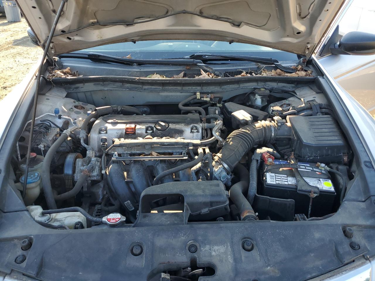2011 Honda Accord Se Silver vin: 1HGCP2F60BA097487