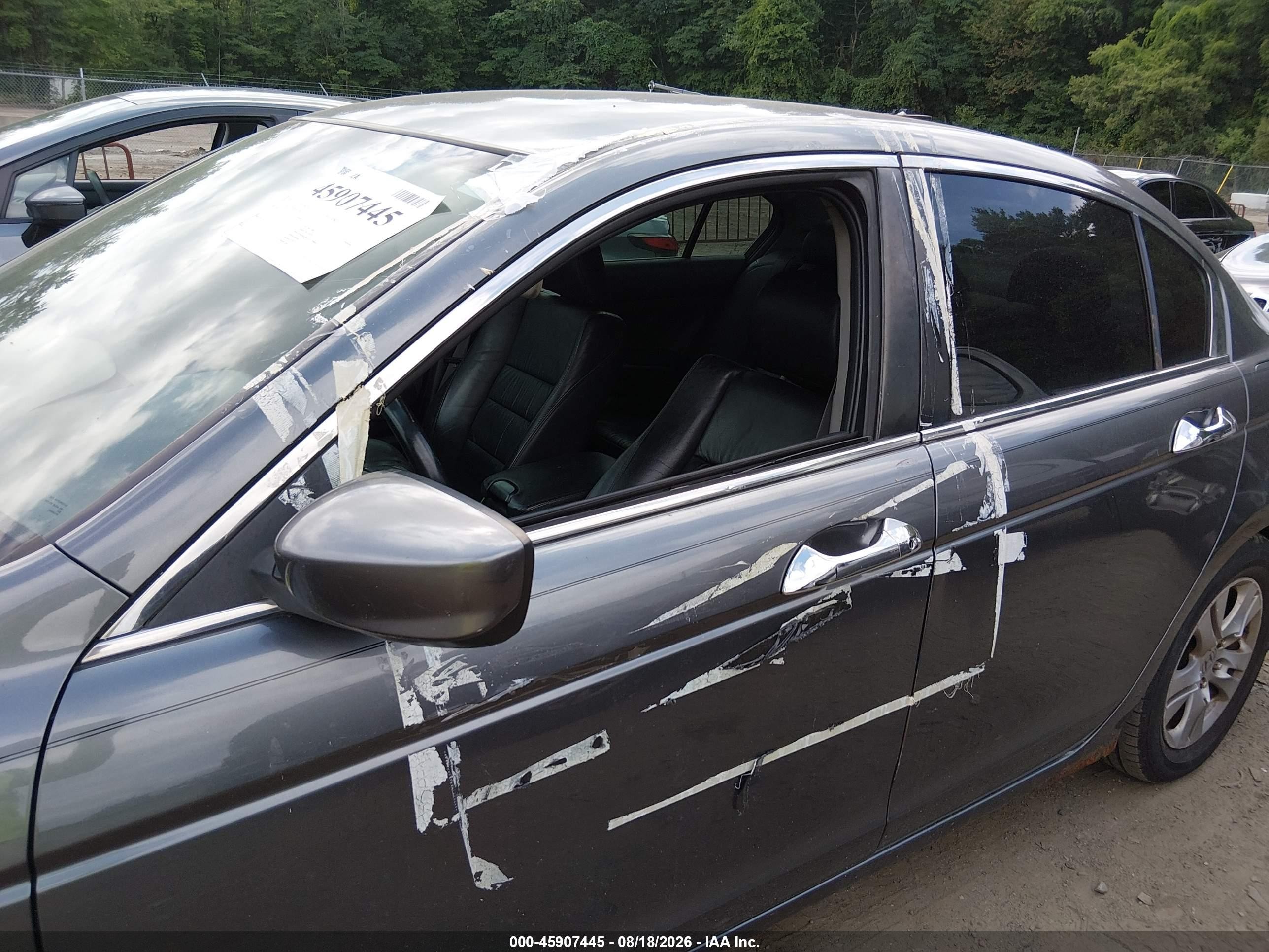 2011 Honda Accord 2.4 Se Gray vin: 1HGCP2F60BA100128