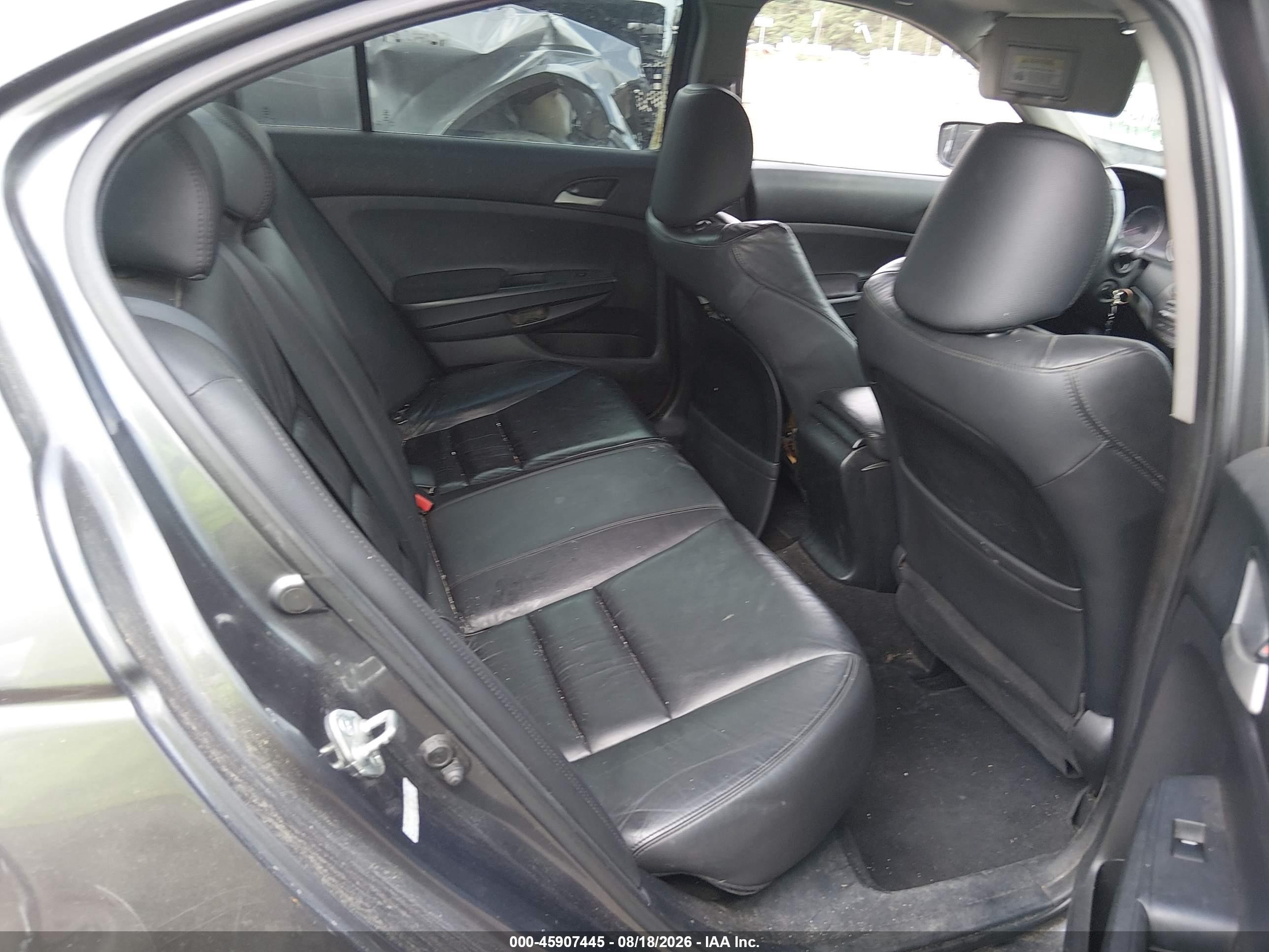 2011 Honda Accord 2.4 Se Gray vin: 1HGCP2F60BA100128