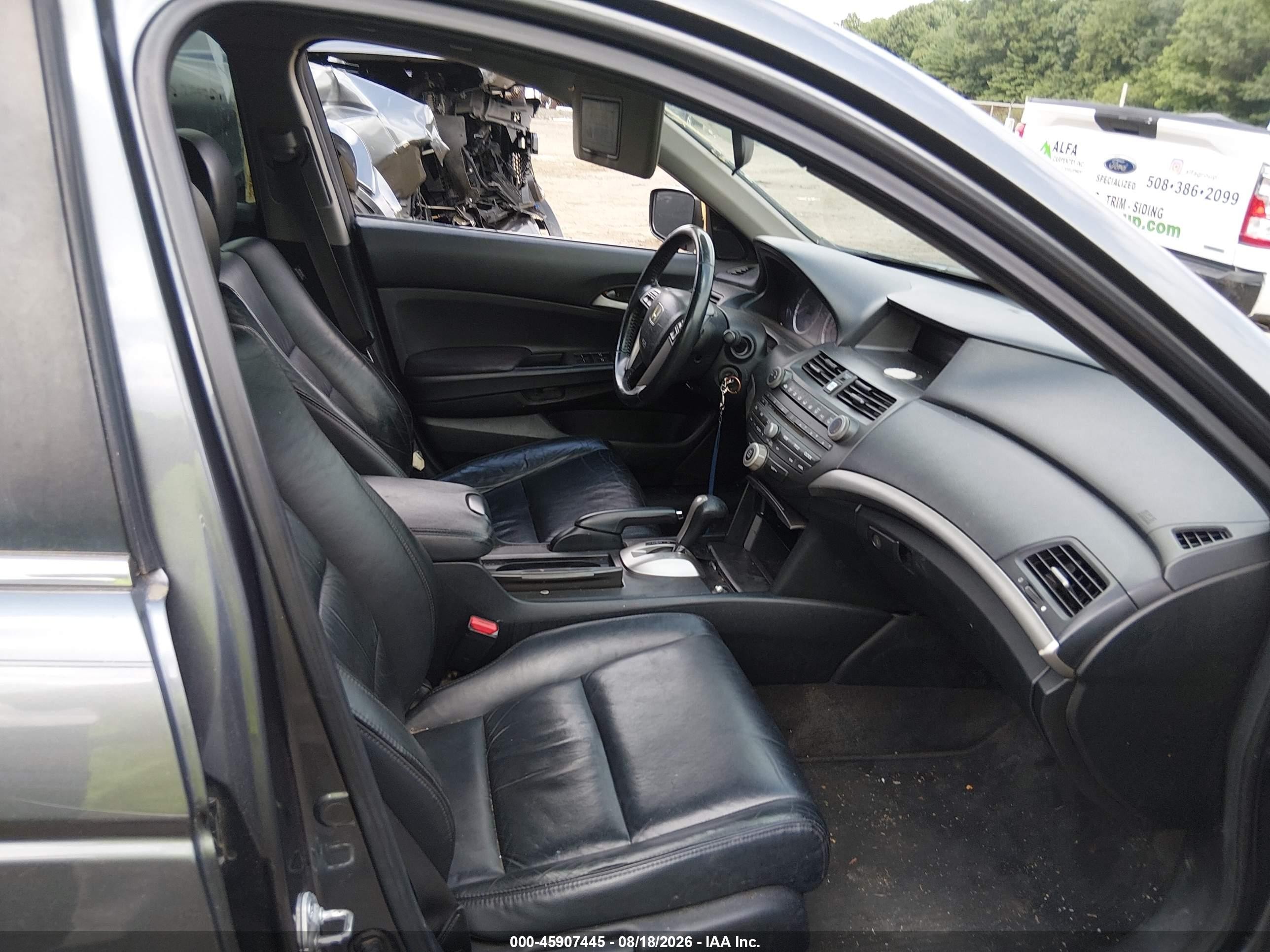 2011 Honda Accord 2.4 Se Gray vin: 1HGCP2F60BA100128