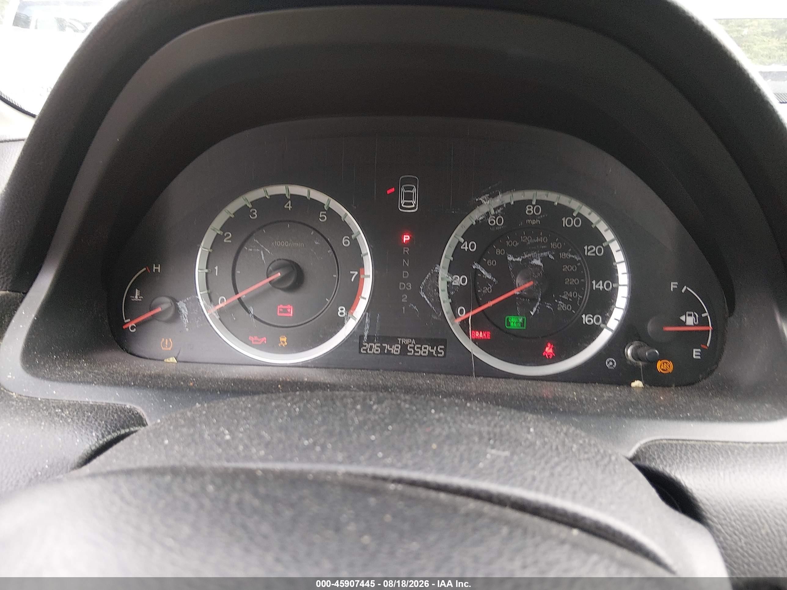 2011 Honda Accord 2.4 Se Gray vin: 1HGCP2F60BA100128