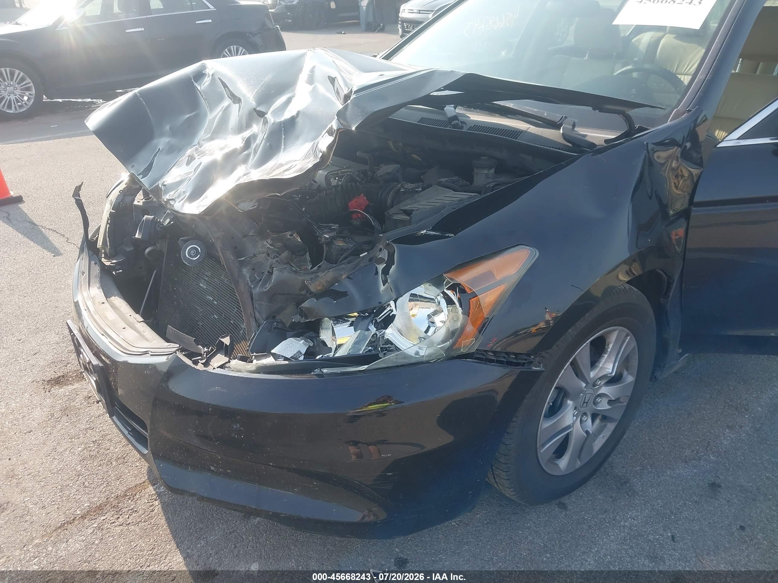 2011 Honda Accord 2.4 Se Black vin: 1HGCP2F60BA146056