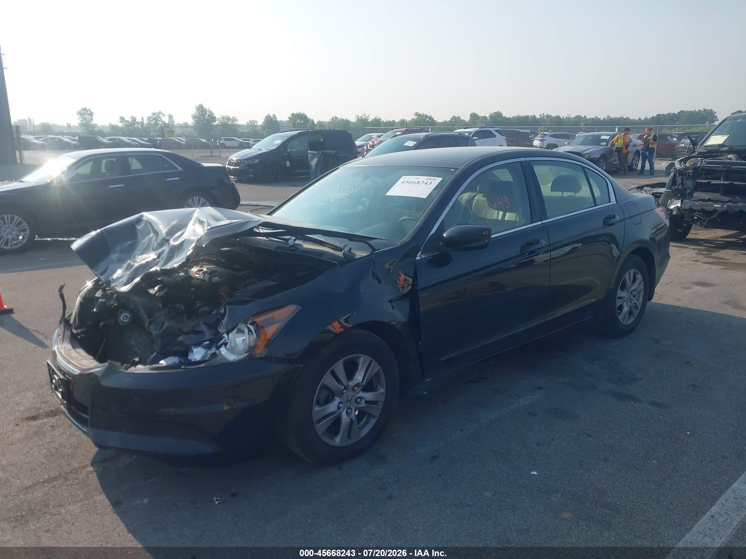 2011 Honda Accord 2.4 Se Black vin: 1HGCP2F60BA146056