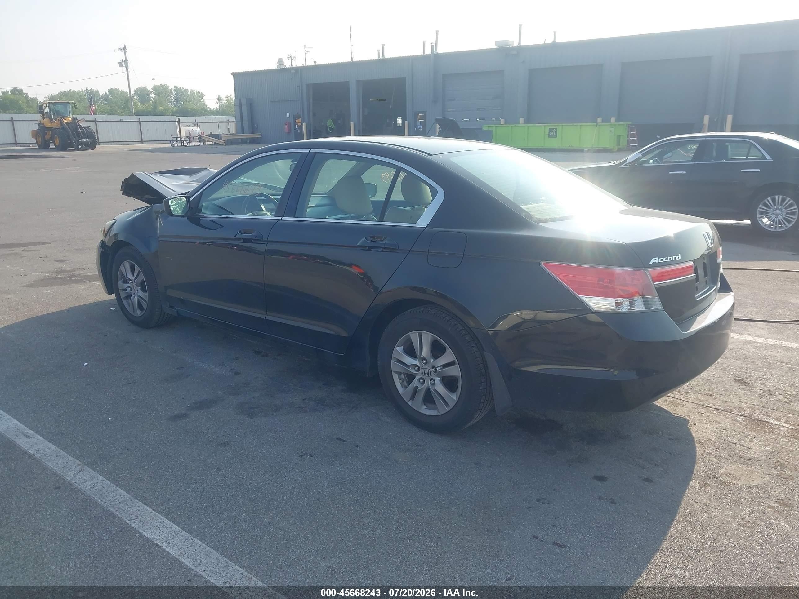 2011 Honda Accord 2.4 Se Black vin: 1HGCP2F60BA146056