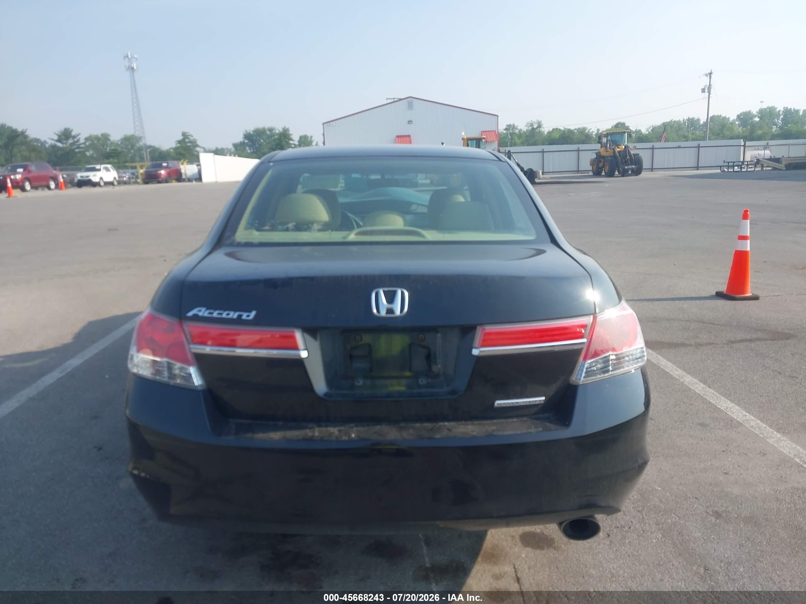 2011 Honda Accord 2.4 Se Black vin: 1HGCP2F60BA146056